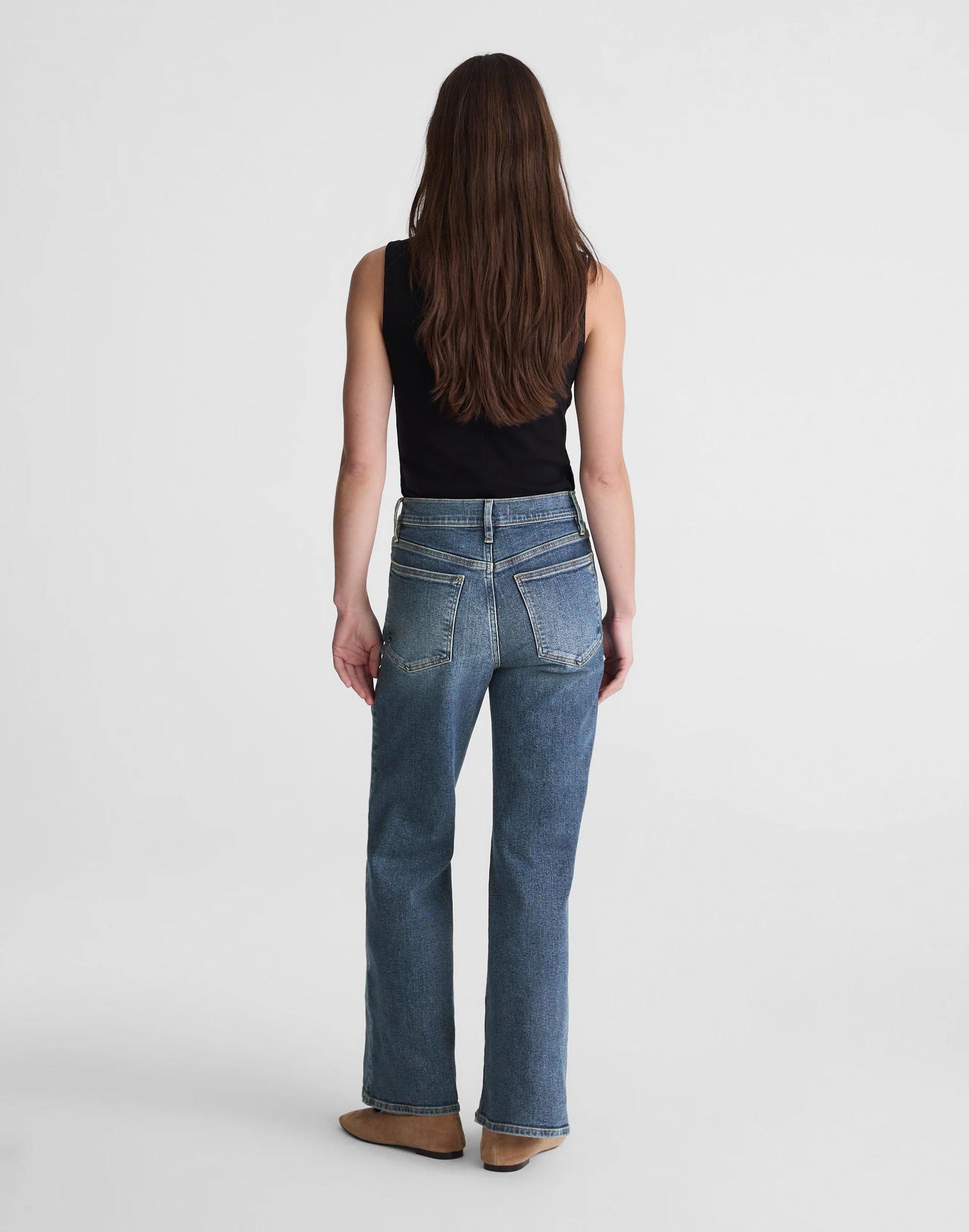 Madewell Circular Wide-Leg Jean Soft Indigo Wash