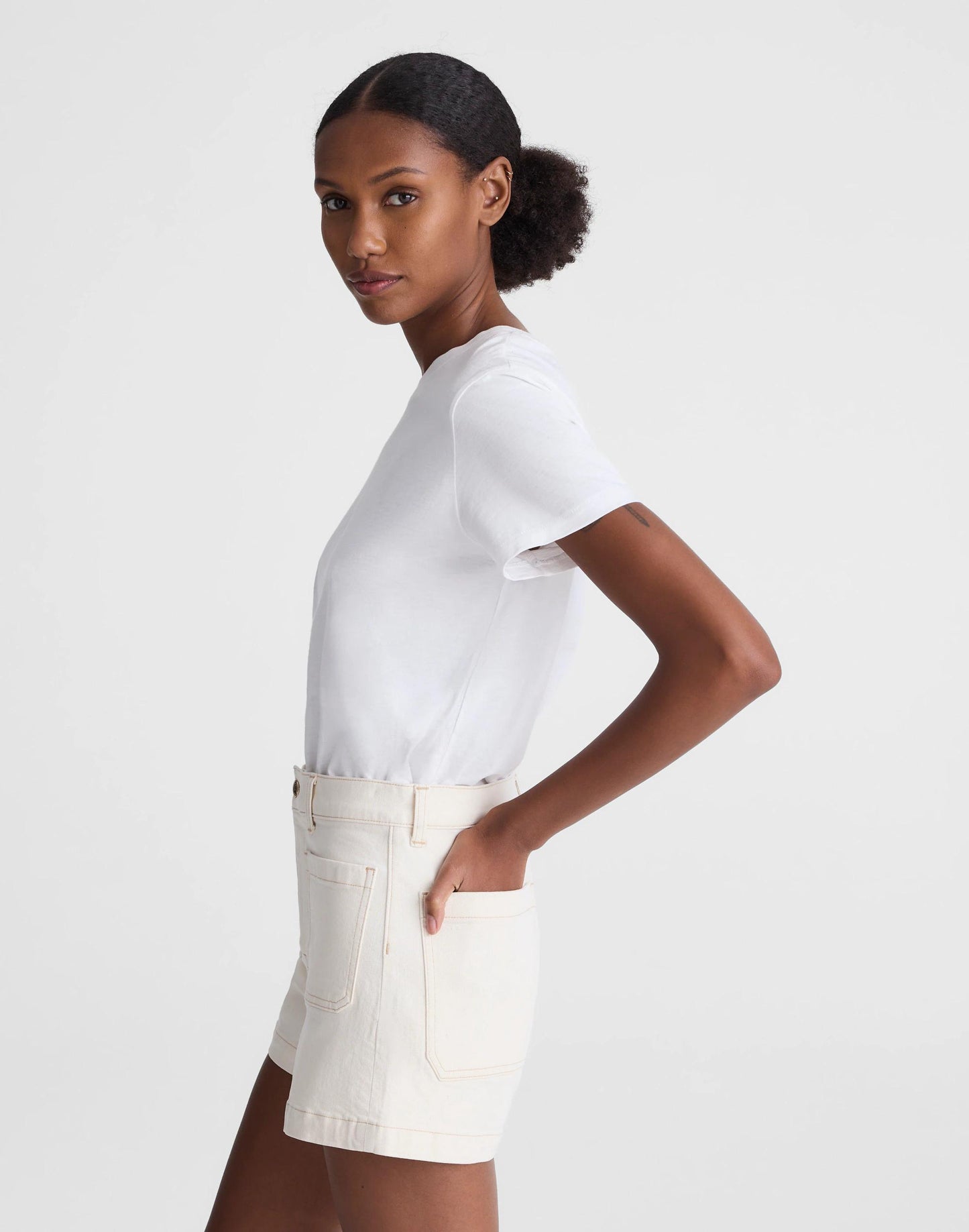 Madewell The Emmy Denim Short Vintage Canvas