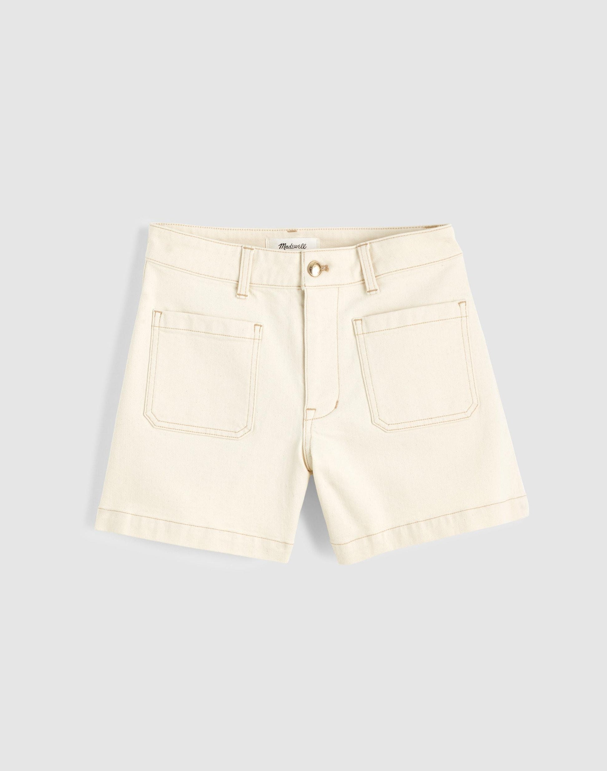 Madewell The Curvy Emmy Denim Short Vintage Canvas