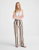 Dark Brown Stripe