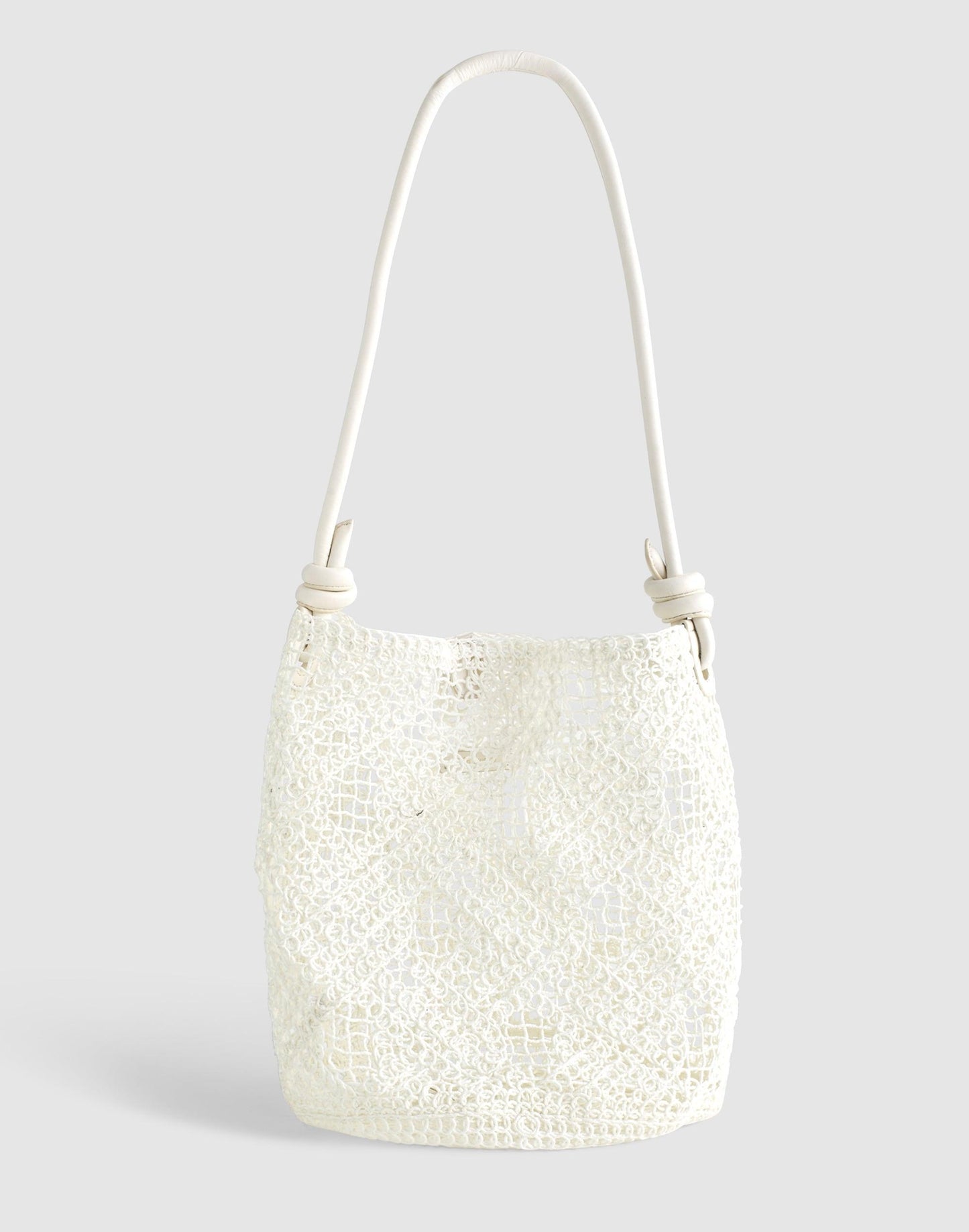 Madewell Open-Weave Tote Vintage Ivory