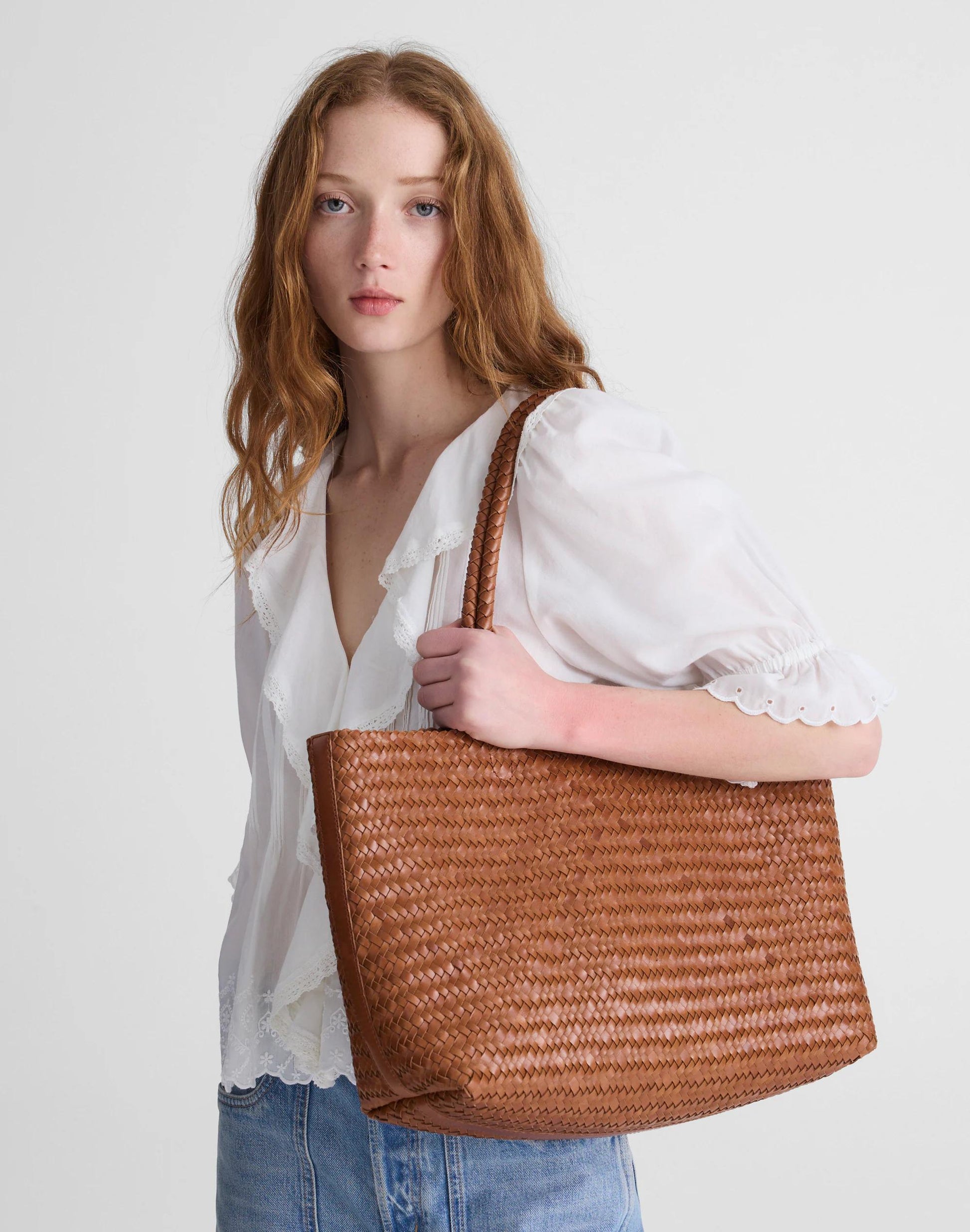 Madewell The Signature Woven Tote Vintage Muslin