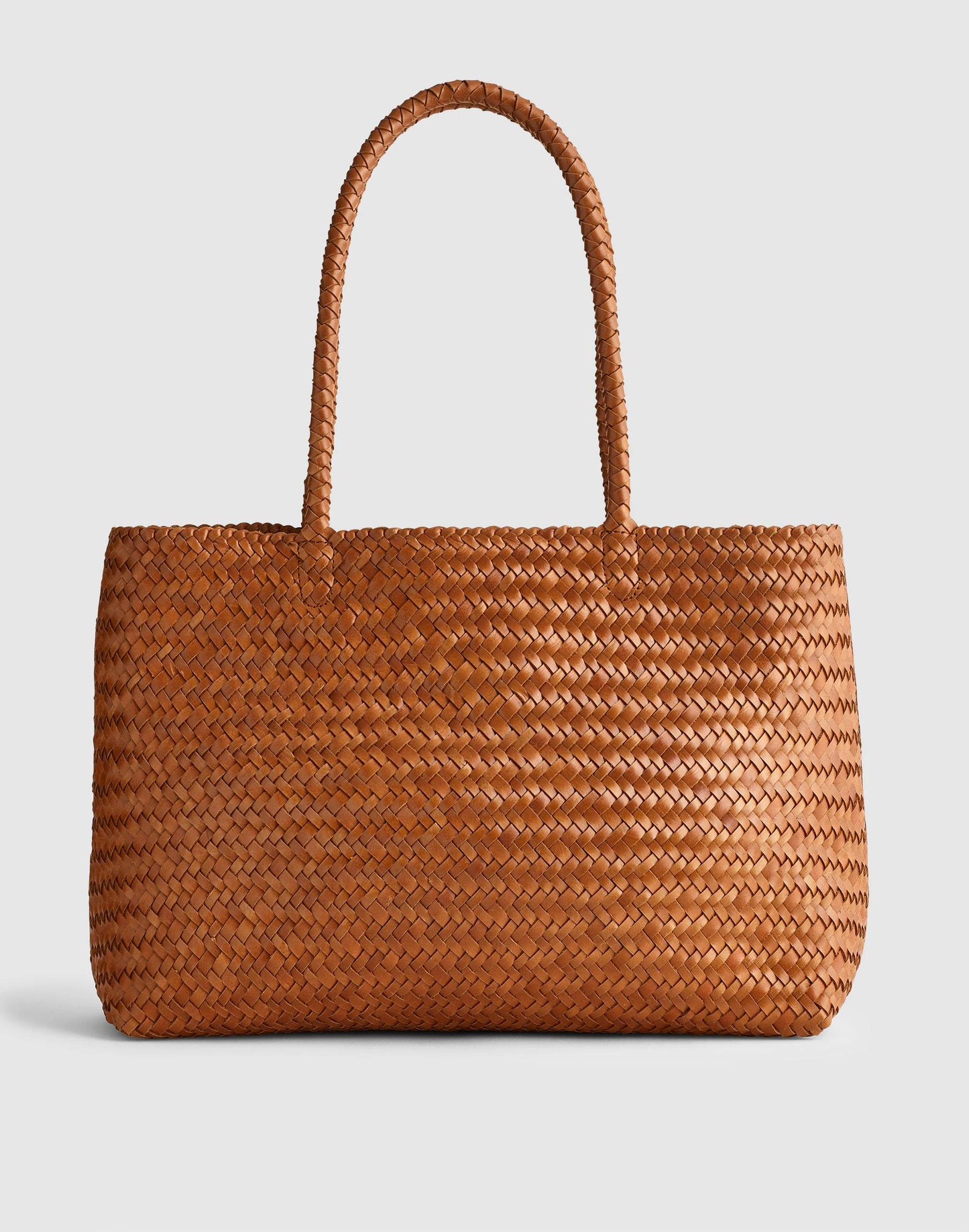 Madewell The Signature Woven Tote Burnt Sienna
