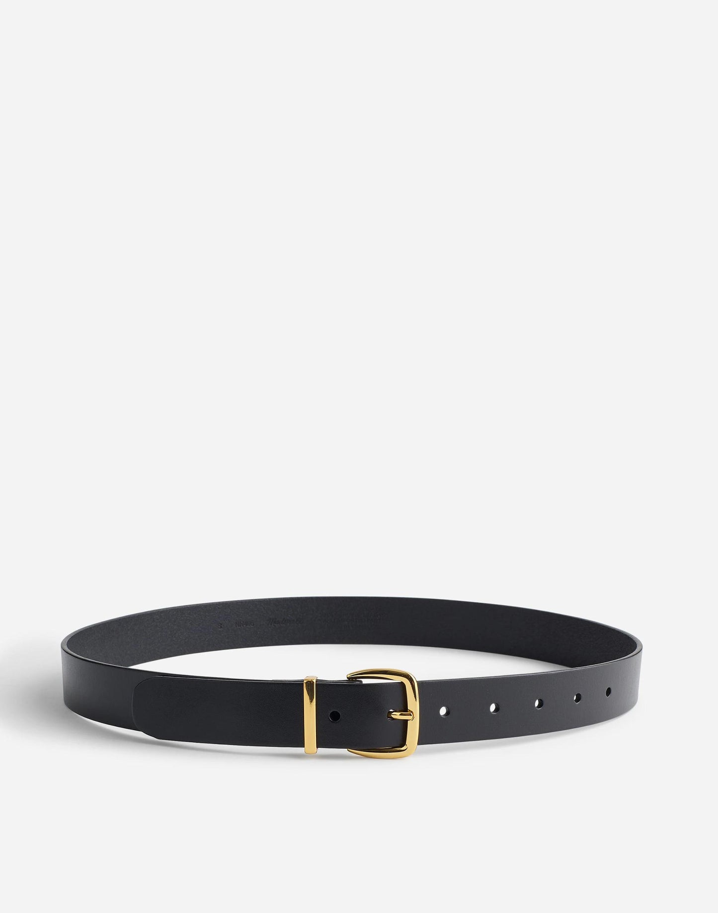 Madewell The Essential Leather Belt True Black