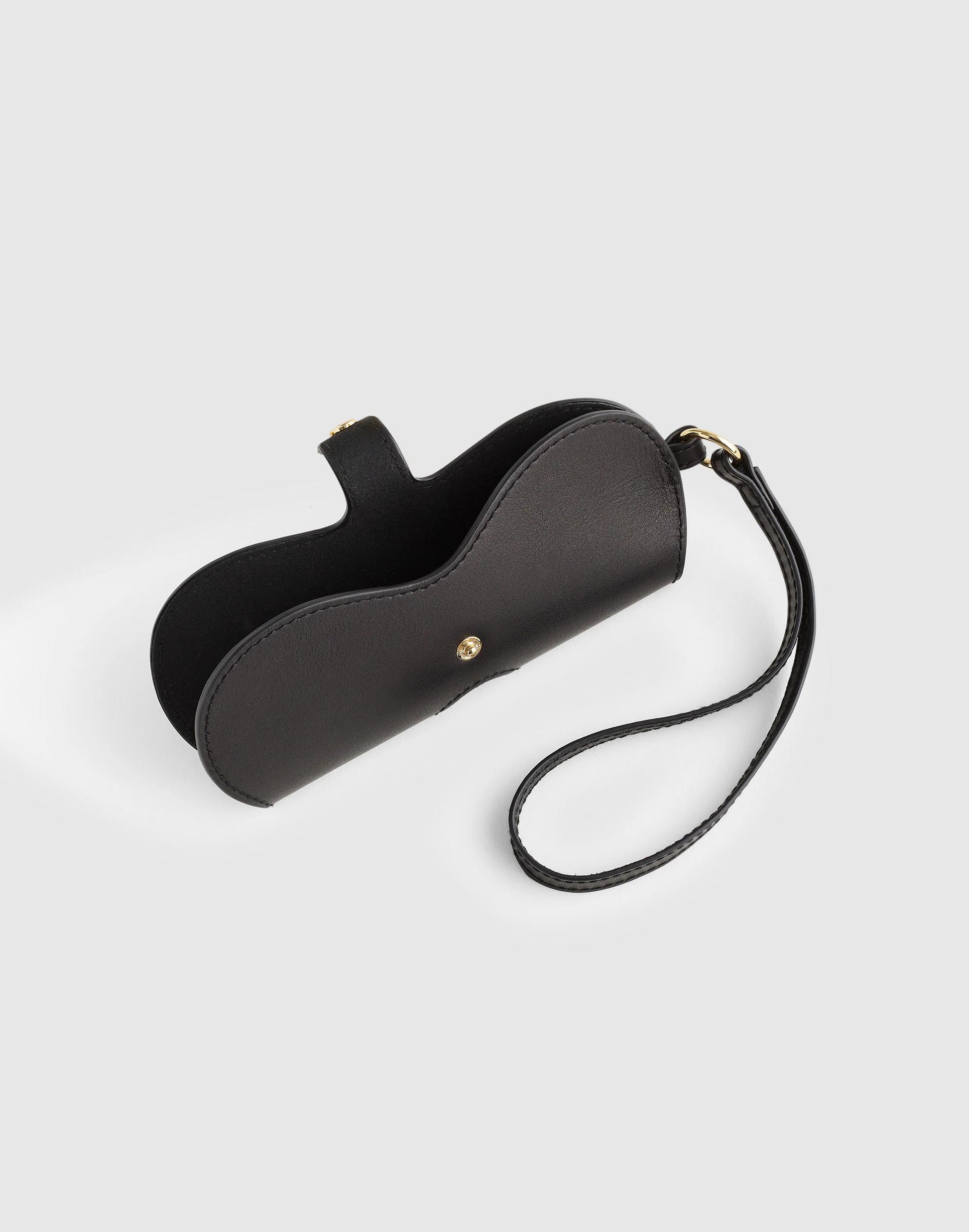 Madewell Sunglasses Case with Strap True Black