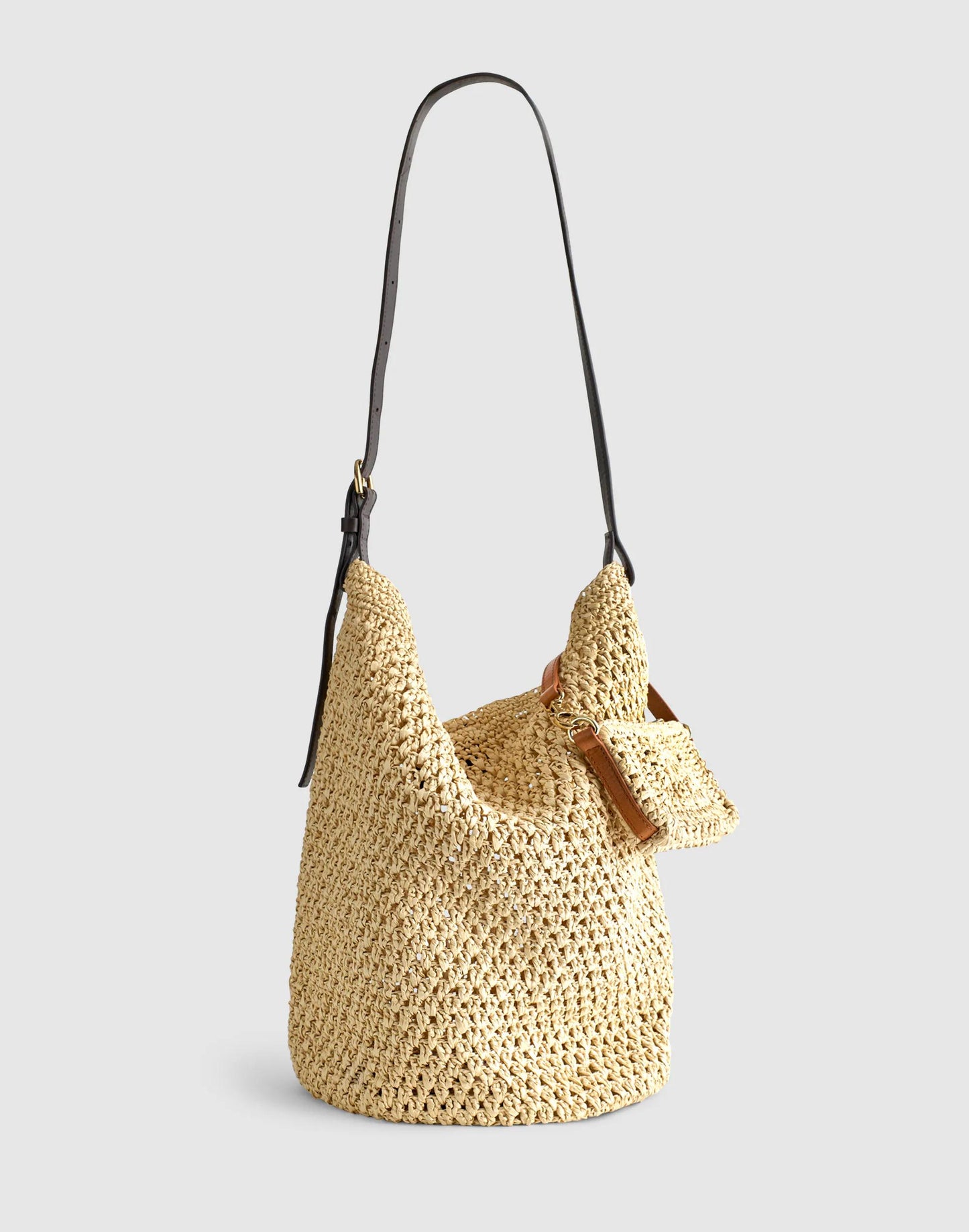Madewell The Clip-Strap Pouch Natural
