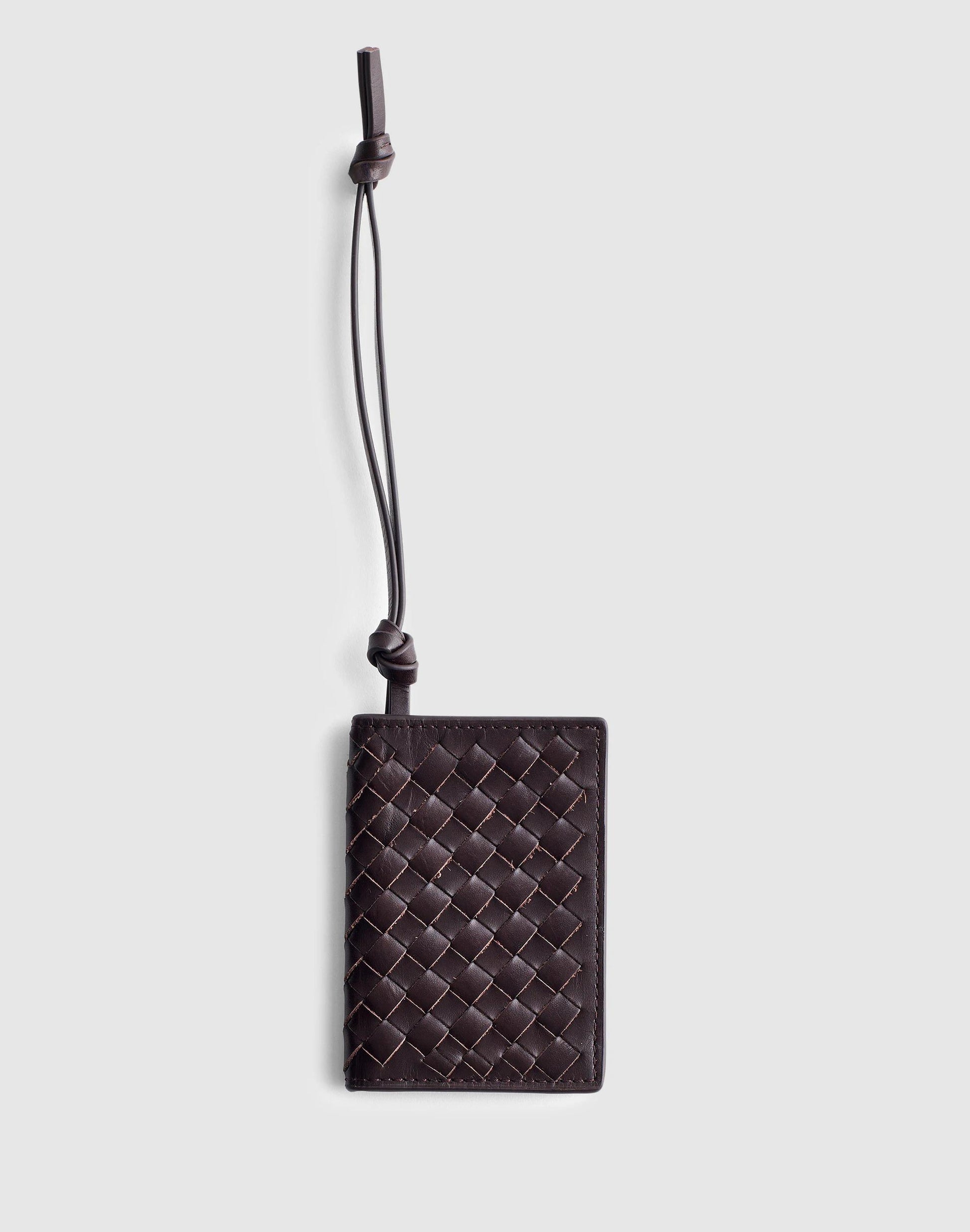 Madewell Woven ID Case Coffee Bean