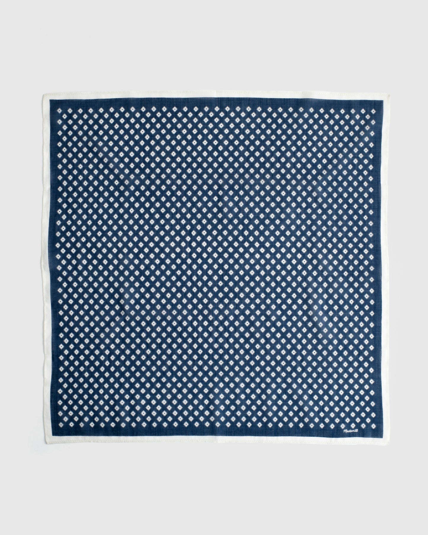 Madewell Organic Cotton Bandana Diamond Star Twilight