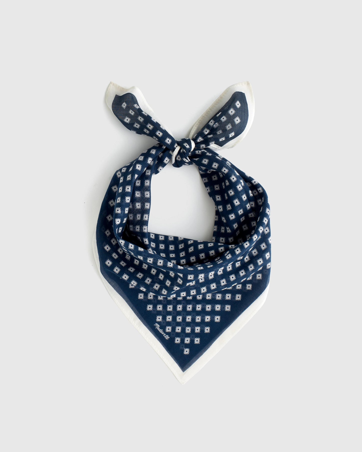 Madewell Organic Cotton Bandana Diamond Star Twilight