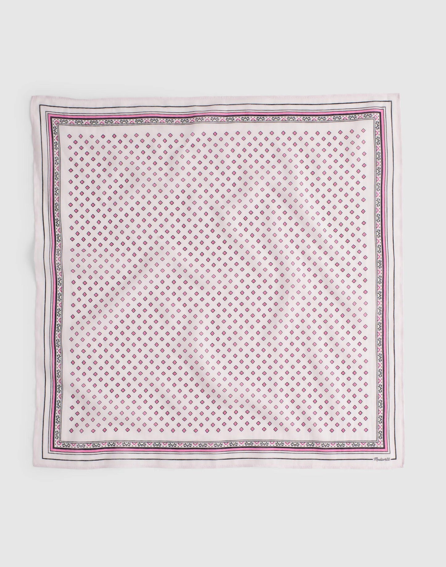 Madewell Organic Cotton Bandana Marrakech Foulard Marble
