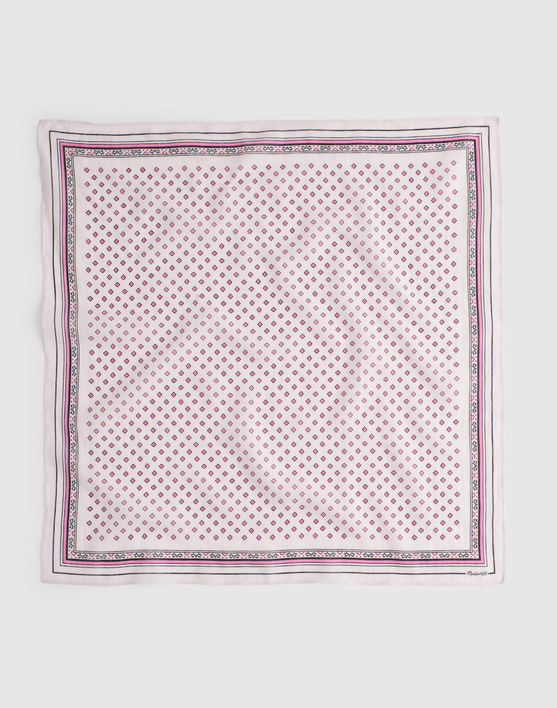 Madewell Organic Cotton Bandana Marrakech Foulard Marble