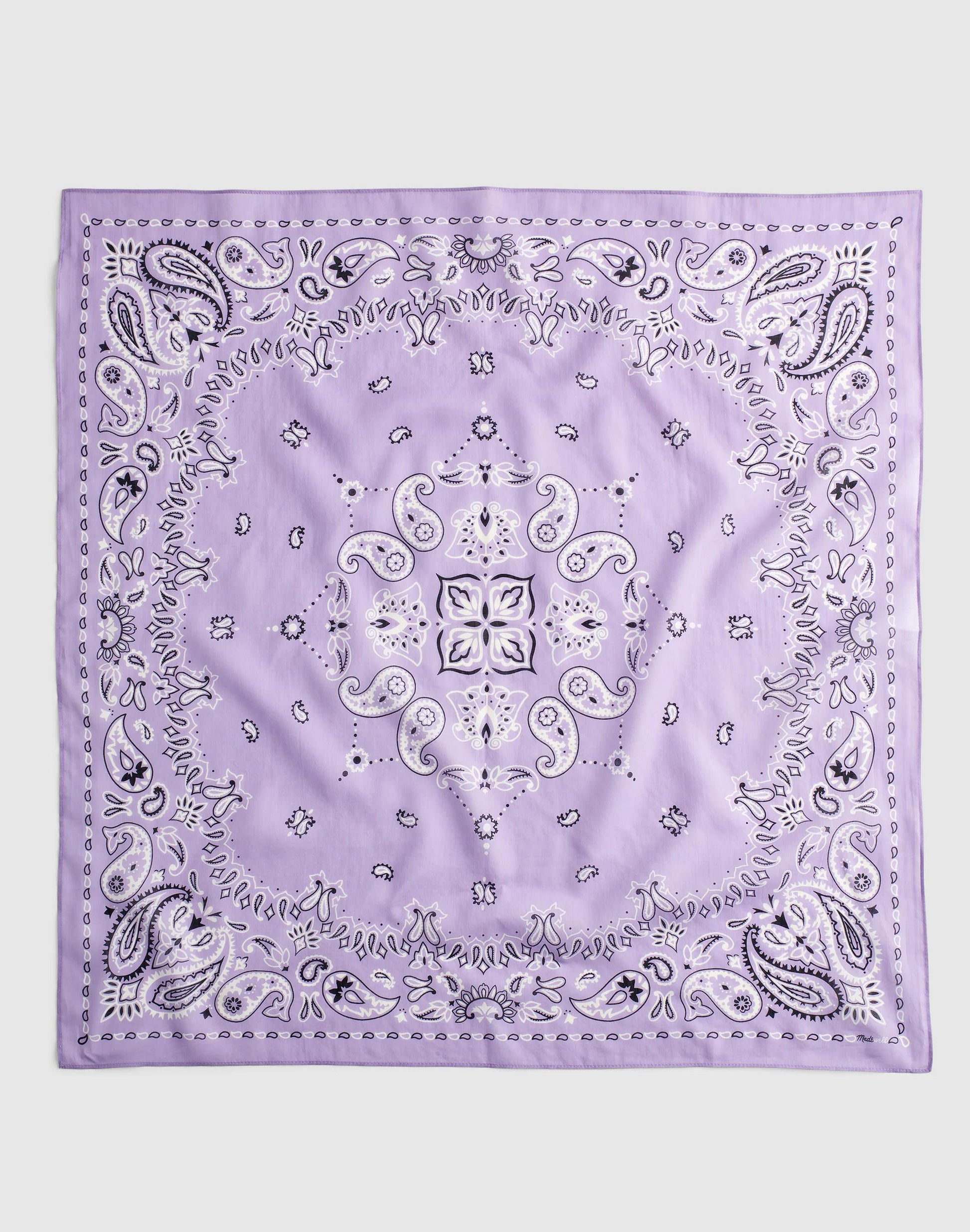 Madewell Medium Bandana in Cotton Primavera Bandana Raw