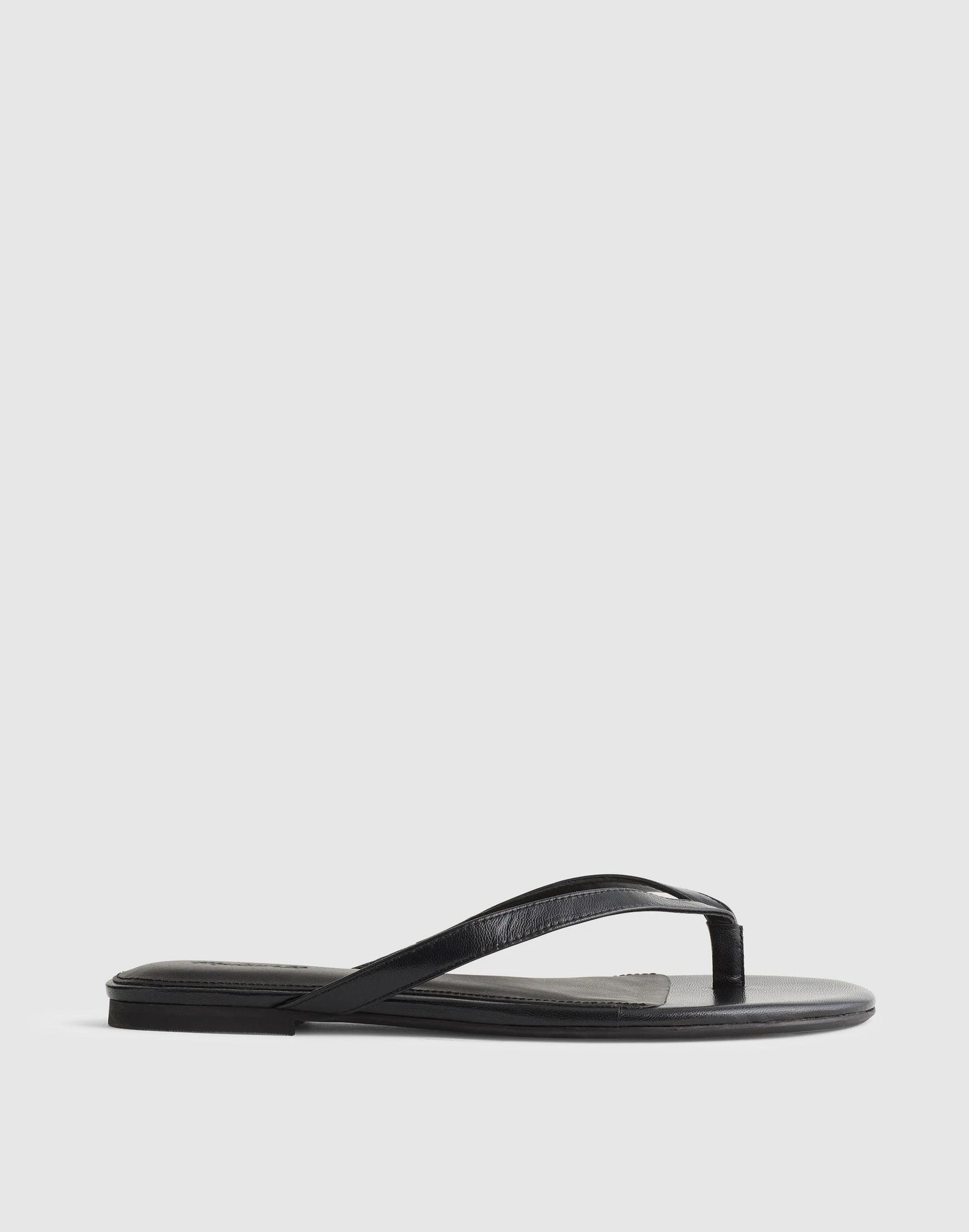 Madewell The Iggy Thong Sandal True Black