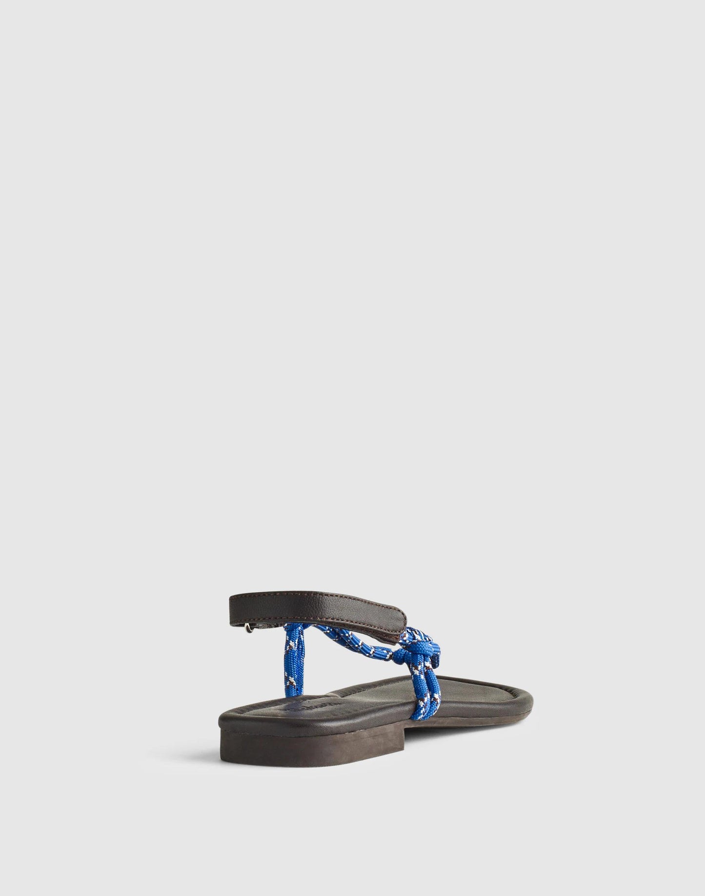 Madewell The Aliyah Thong Sandal in Paracord Retro Blue
