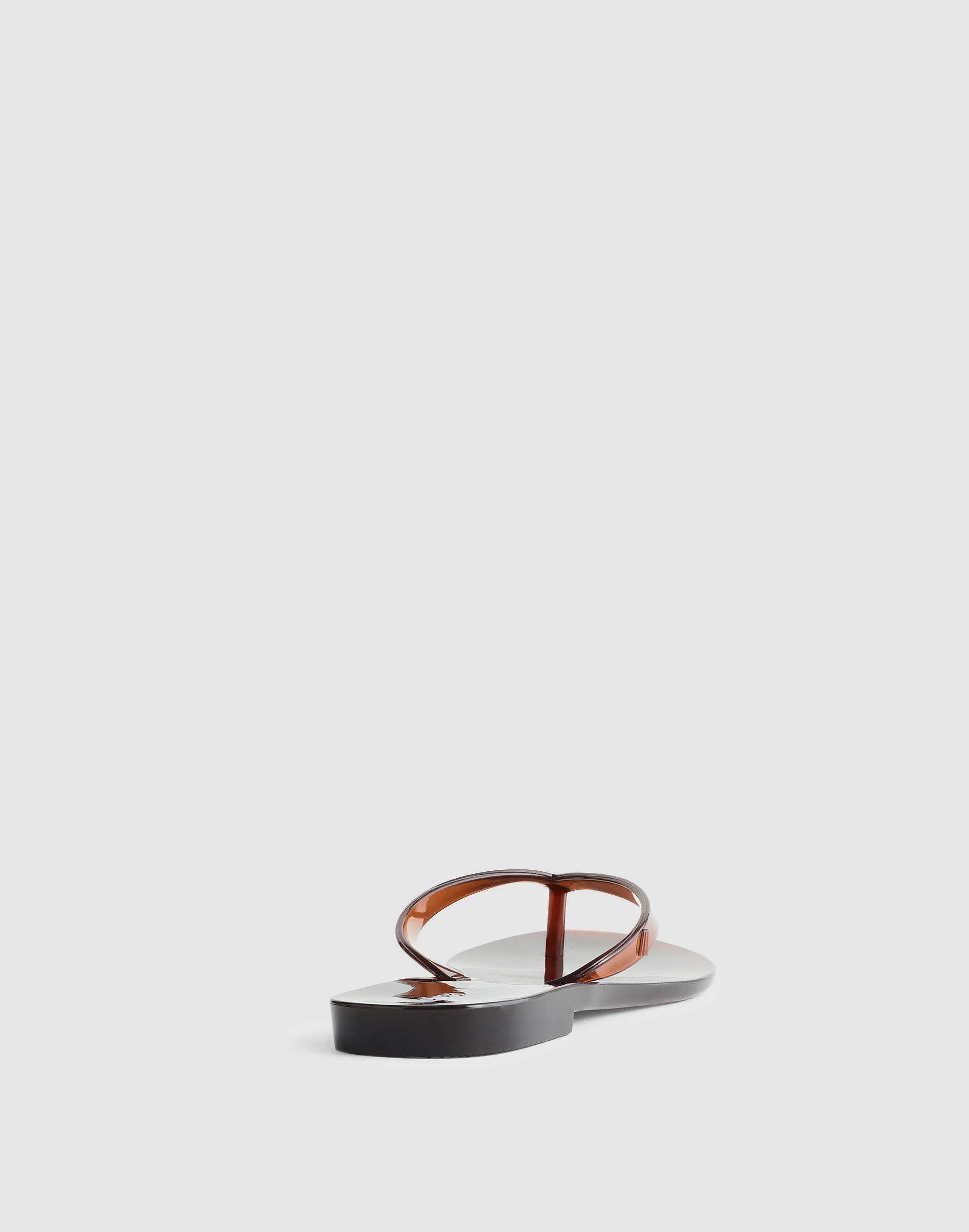 Madewell Madewell x Melissa Jelly Thong Sandal Chocolate