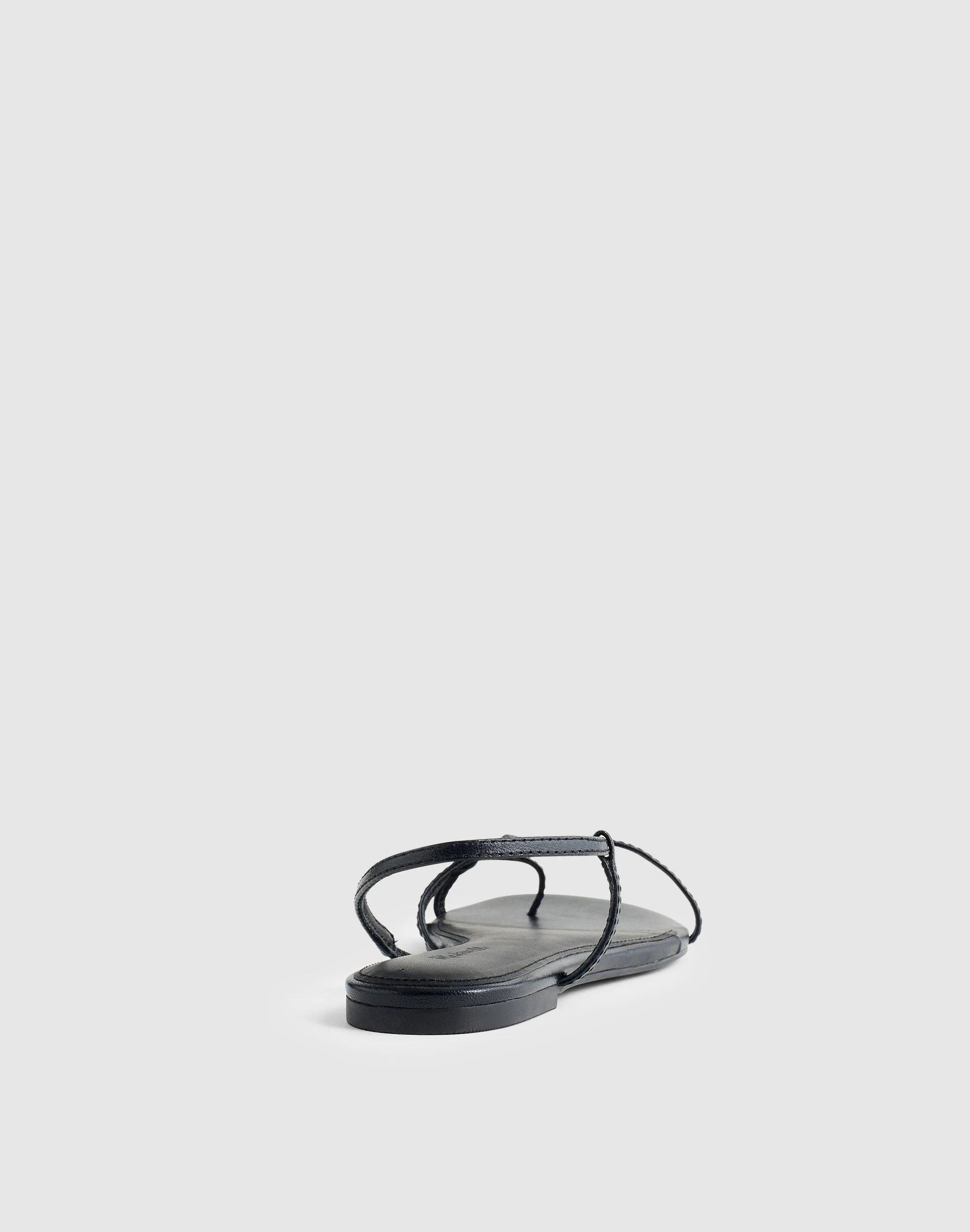 Madewell The Iggy Strappy Sandal True Black