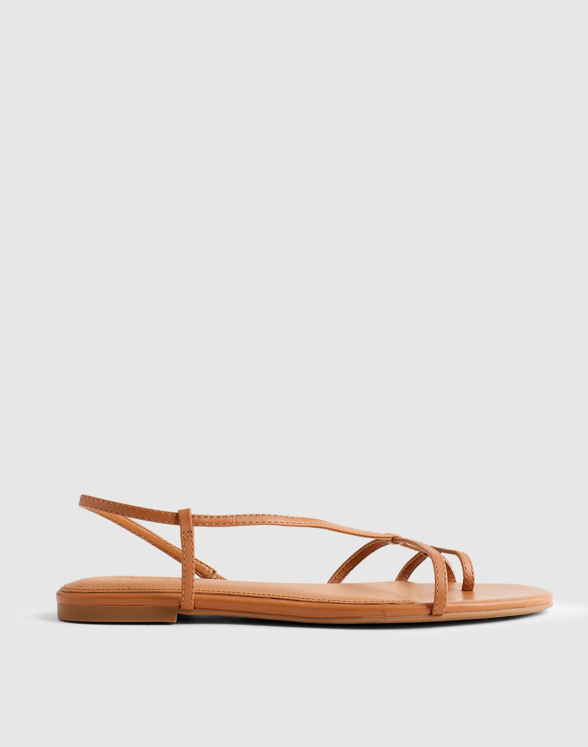 Madewell The Iggy Strappy Sandal Toasted Coconut