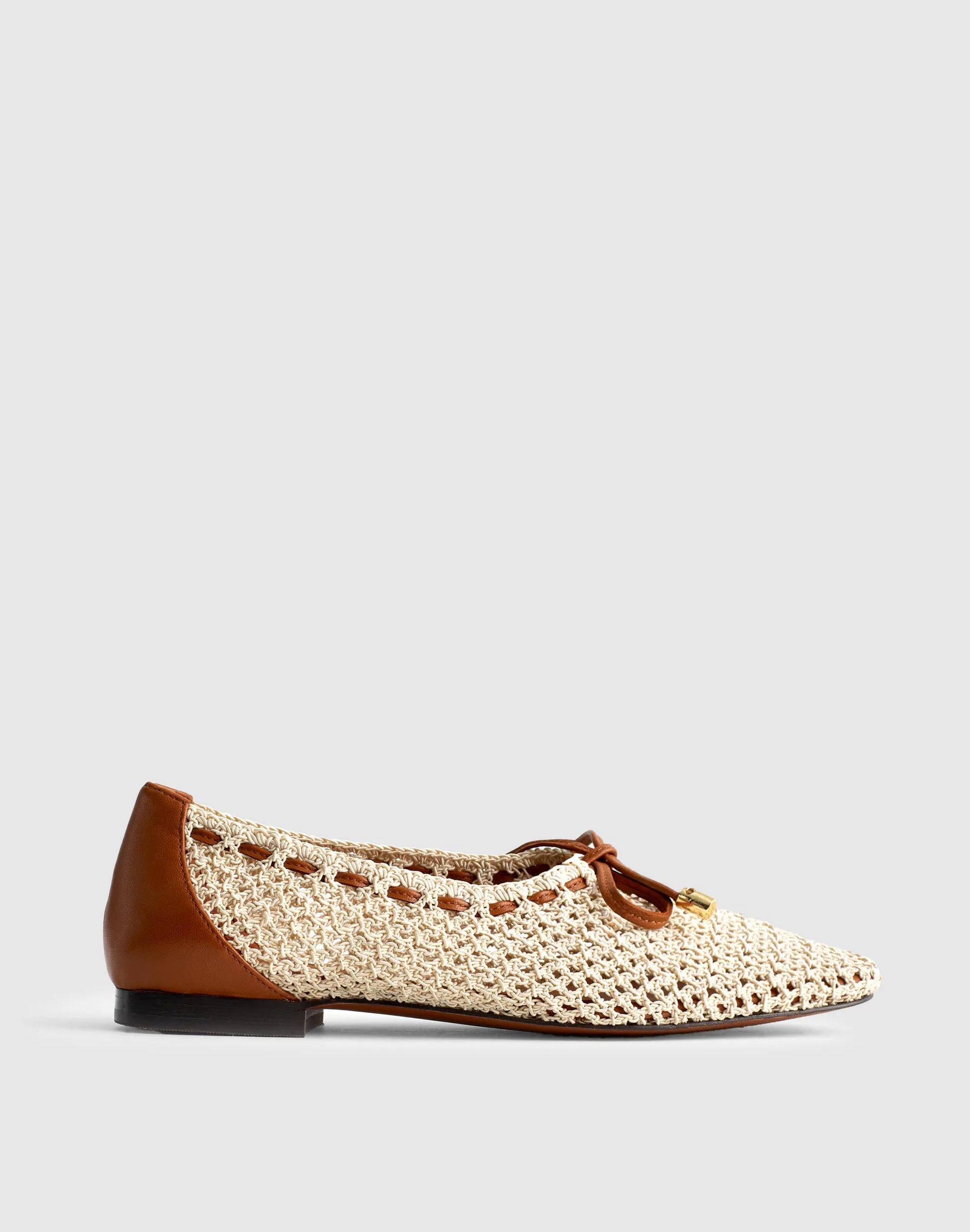 Madewell The Mylie Ballet Flat Natural