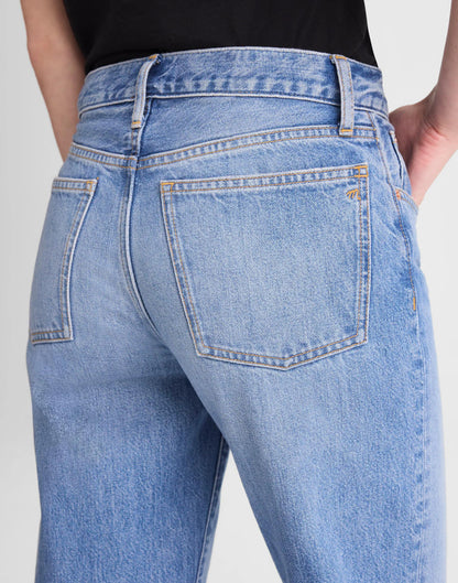 Madewell The Short Low-Rise Loose Jean Midvale Wash