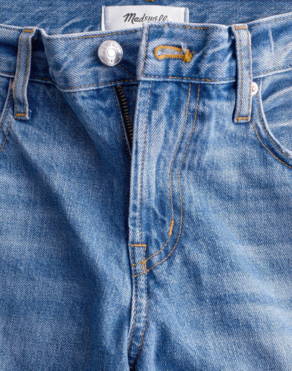 Madewell The Short Low-Rise Loose Jean Midvale Wash