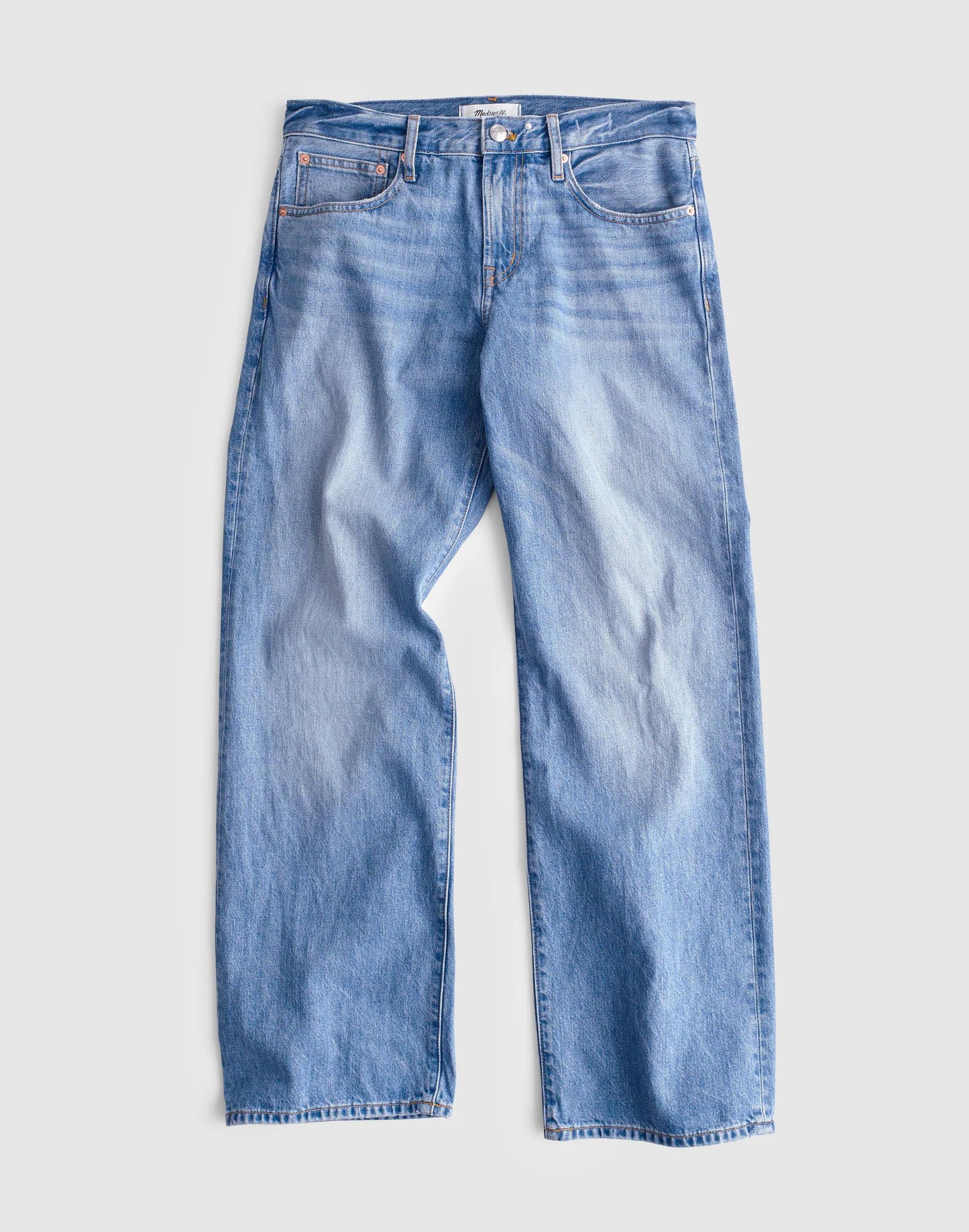 Madewell The Short Low-Rise Loose Jean Midvale Wash