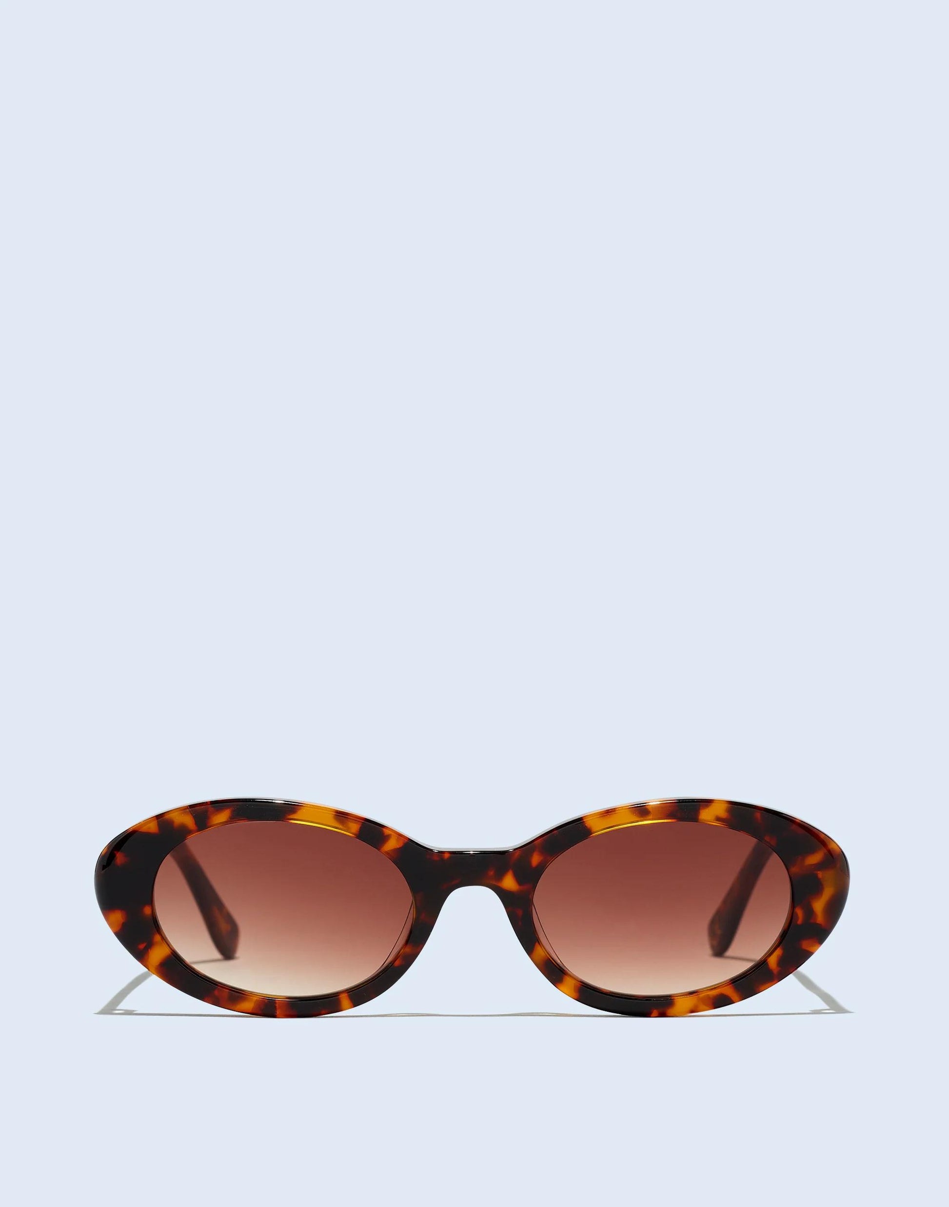 Madewell Russell Oval Sunglasses Afterglow Red Tort