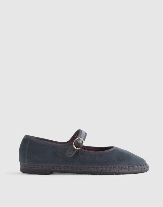 Madewell Flabelus Javert Mary Janes Grey