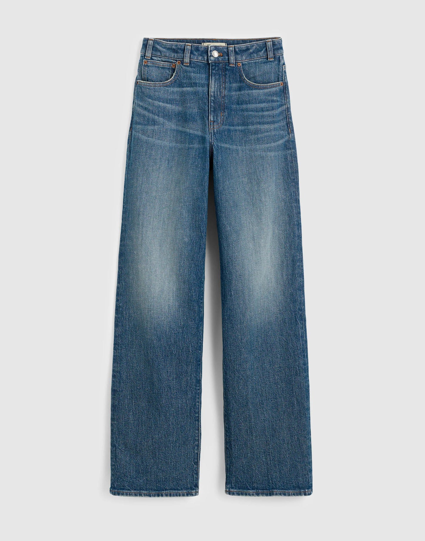 Madewell The Curvy Perfect Vintage Wide-Leg Jean Harvey Wash