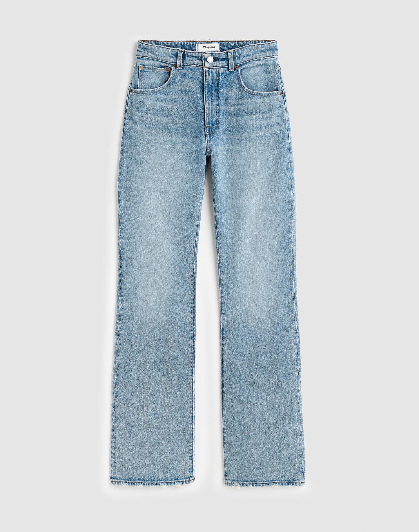 Madewell Curvy Relaxed Bootcut Jeans Raebrook Wash