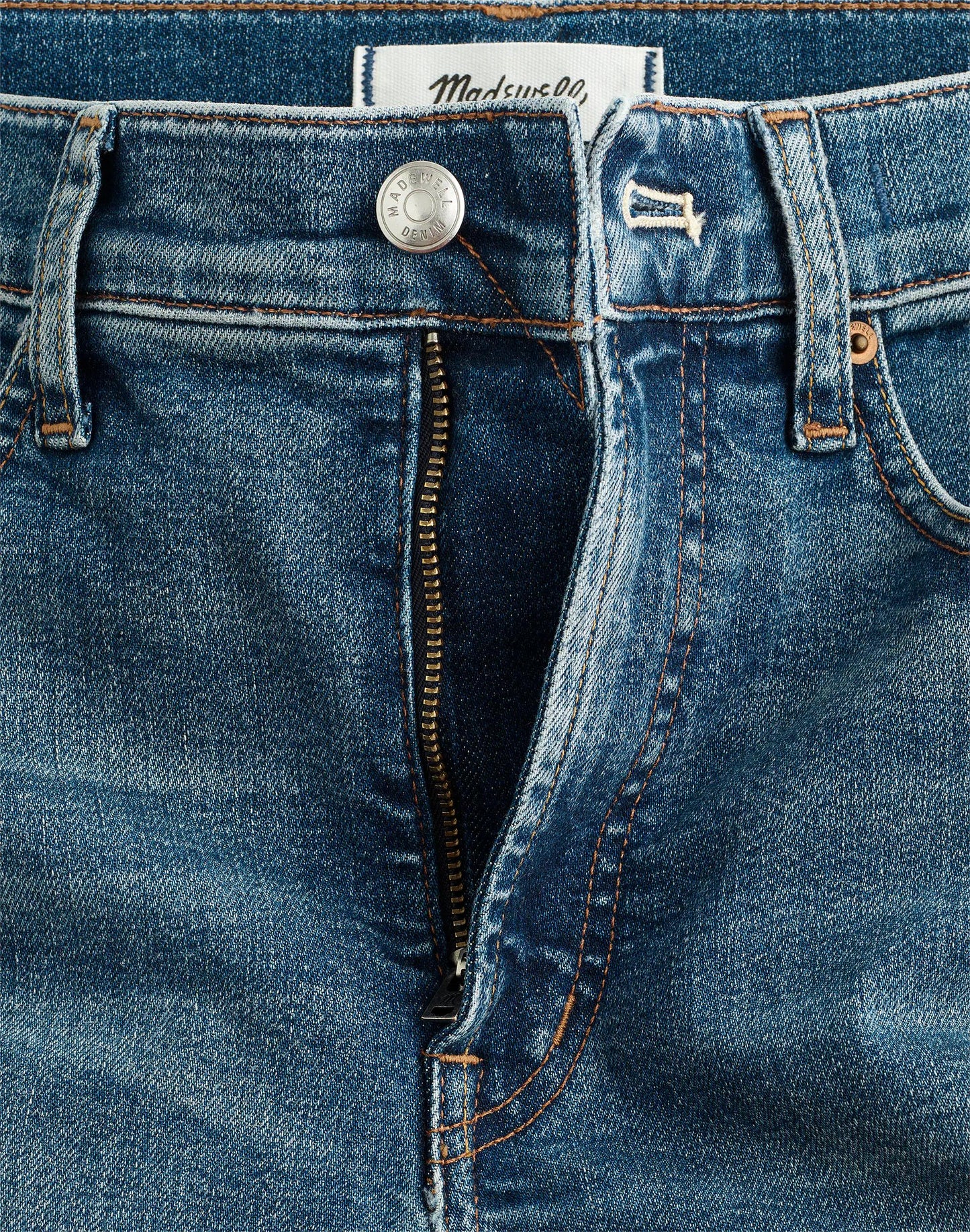 Madewell The Short Wide-Leg Jean in Super Stretch Sunnyside Wash