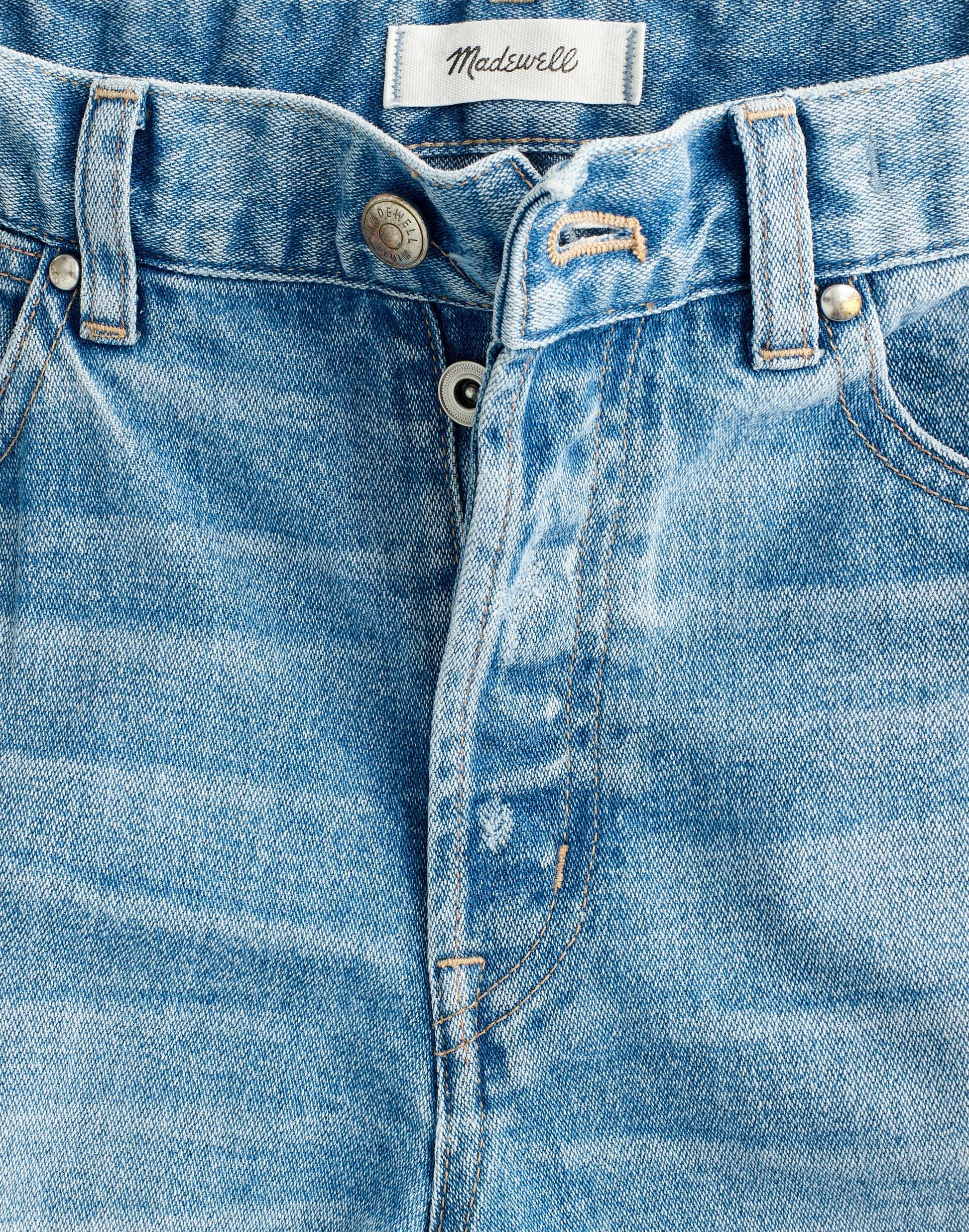 Madewell Short Low-Slung Baggy Crop Jean Larson Wash