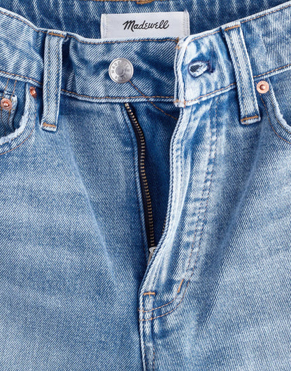 Madewell The Short Curvy Perfect Vintage Wide-Leg Crop Jean Raebrook Wash