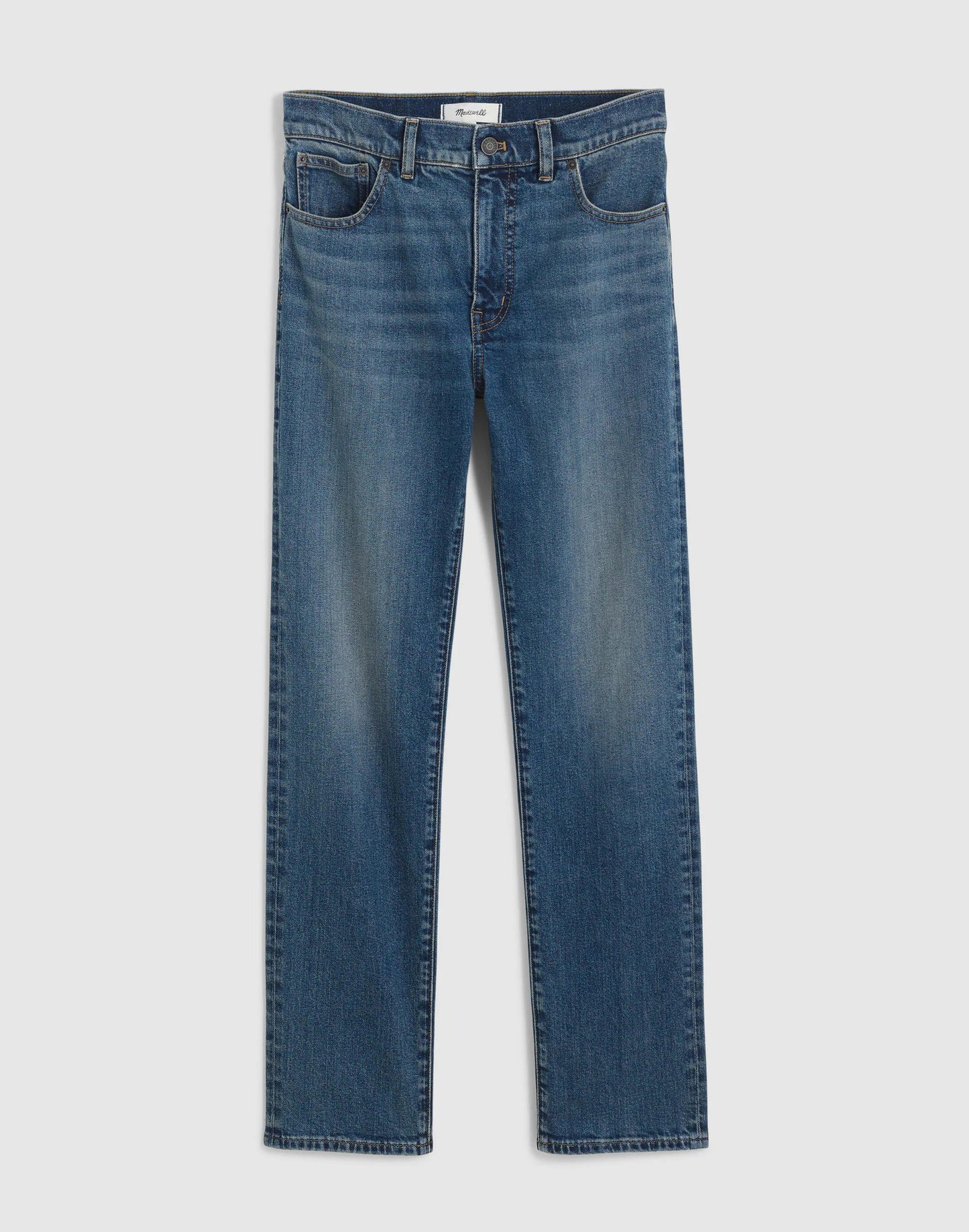Madewell The Petite Jules Slim-Straight Jean Concho Wash