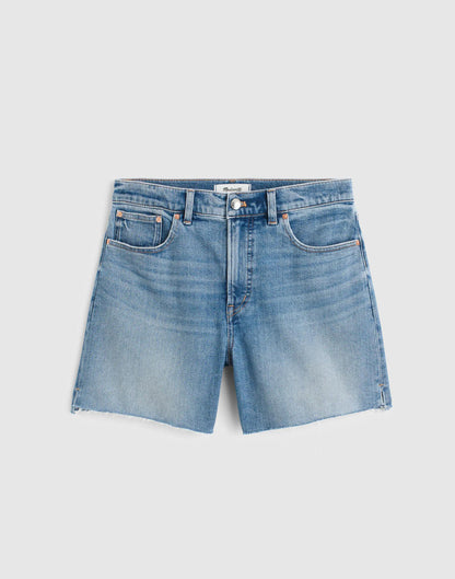 Madewell The Plus Perfect Vintage Mid-Length Short Midvale Wash
