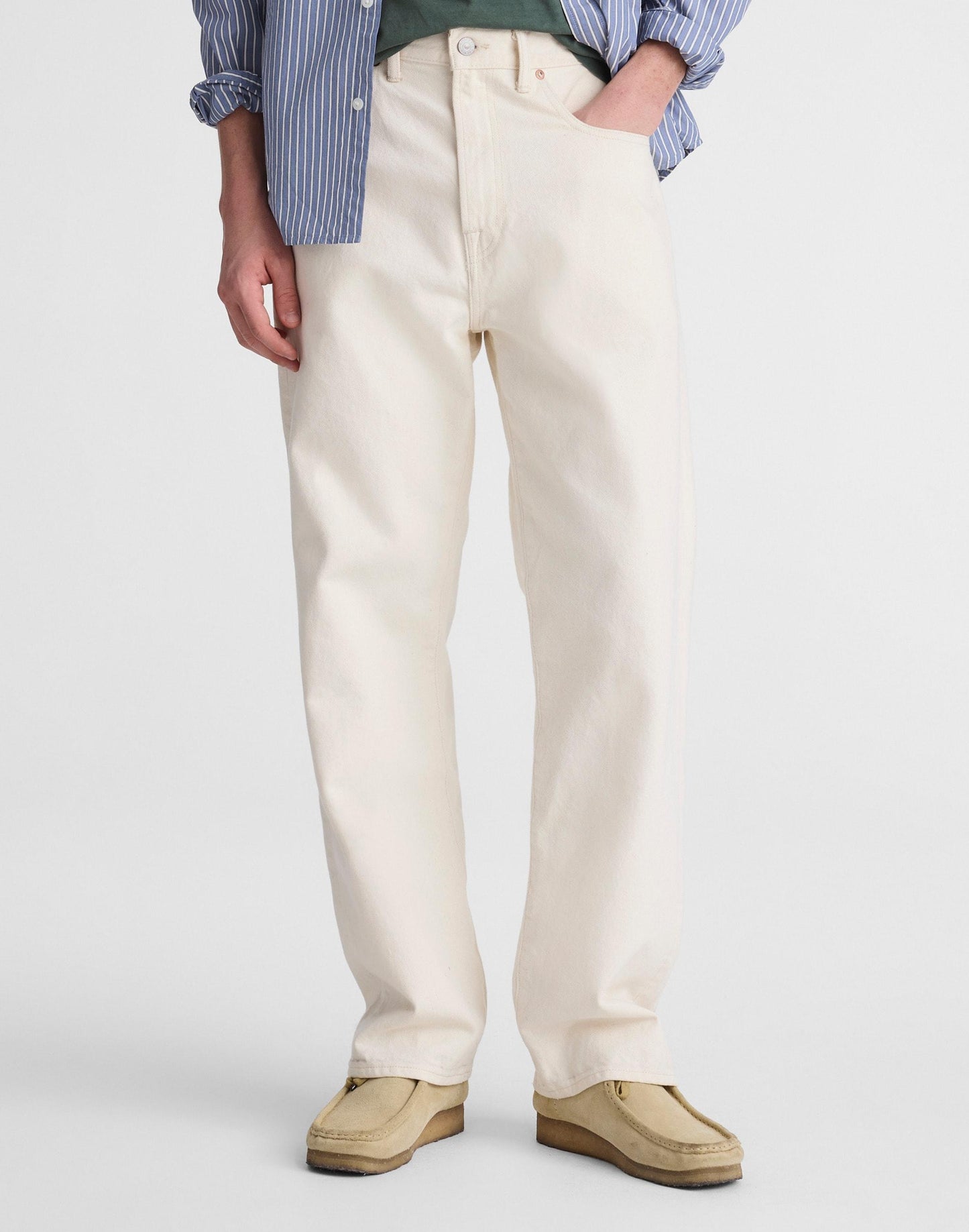 Madewell The 1991 Loose Straight Jean Ecru