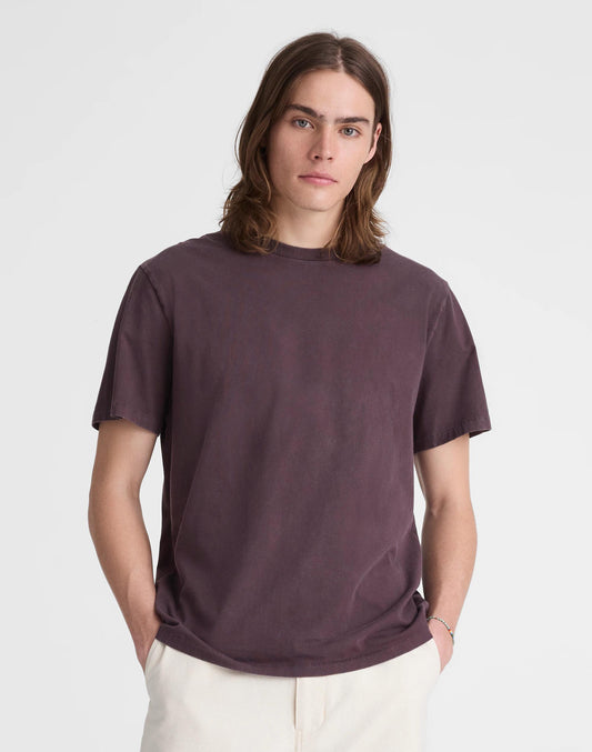 Madewell The Rockaway Tee Rum Raisin
