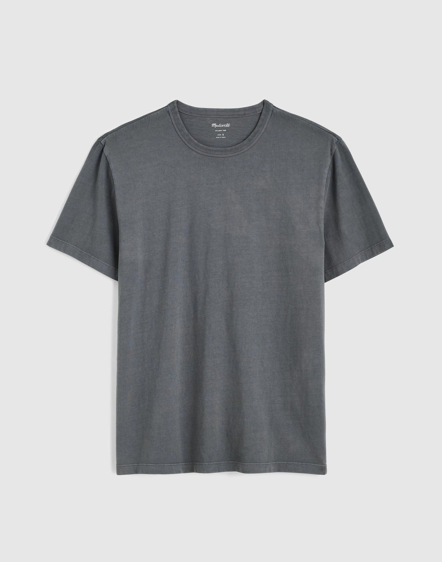 Madewell Garment-Dyed Allday Crewneck Tee Stormy Spruce