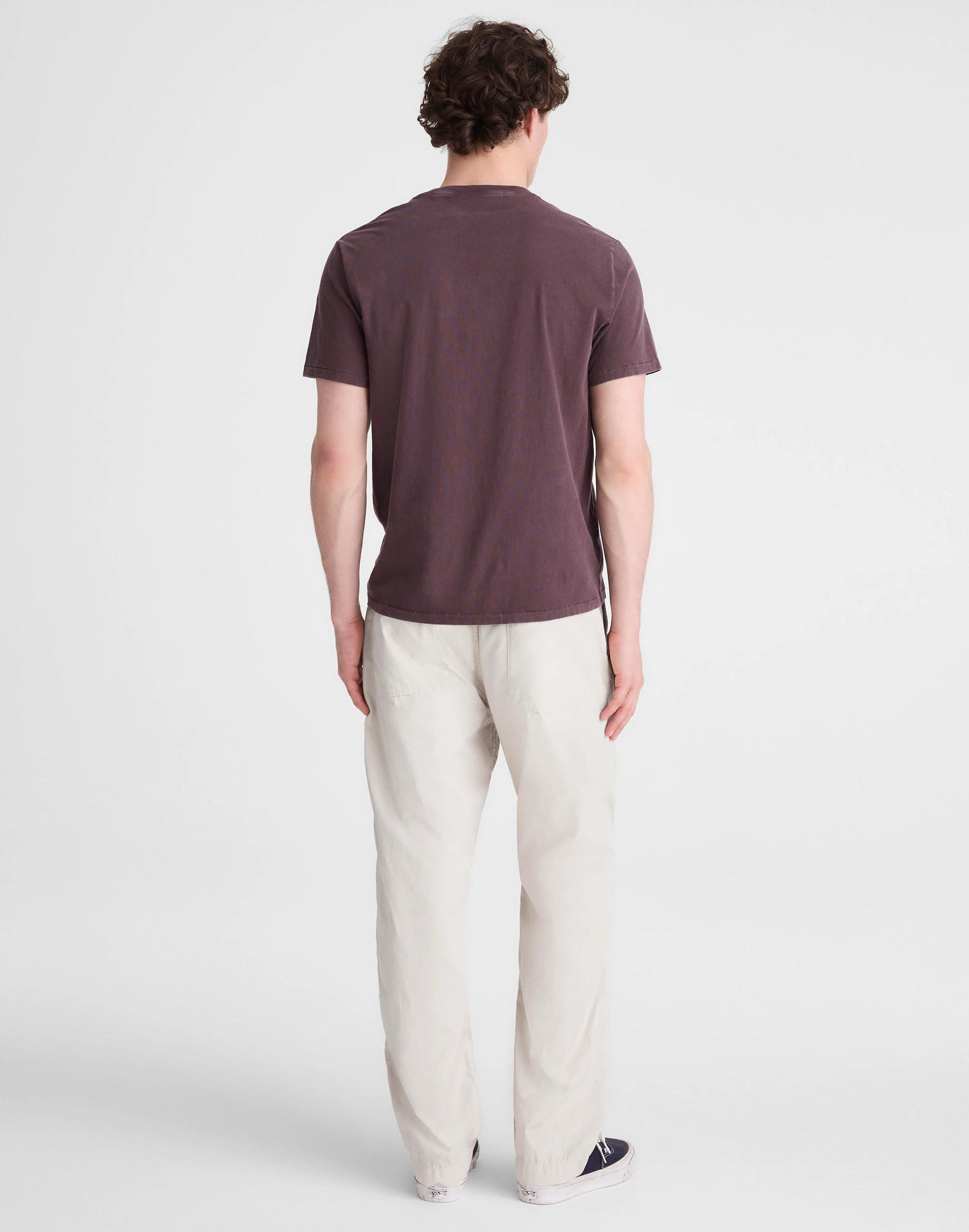 Madewell Utility Pant in Poplin Form Grey