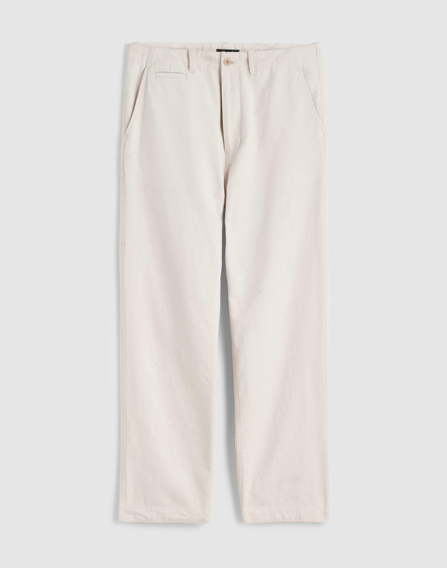 Madewell Utility Pant in Cotton-Hemp Canvas Natural Seeded