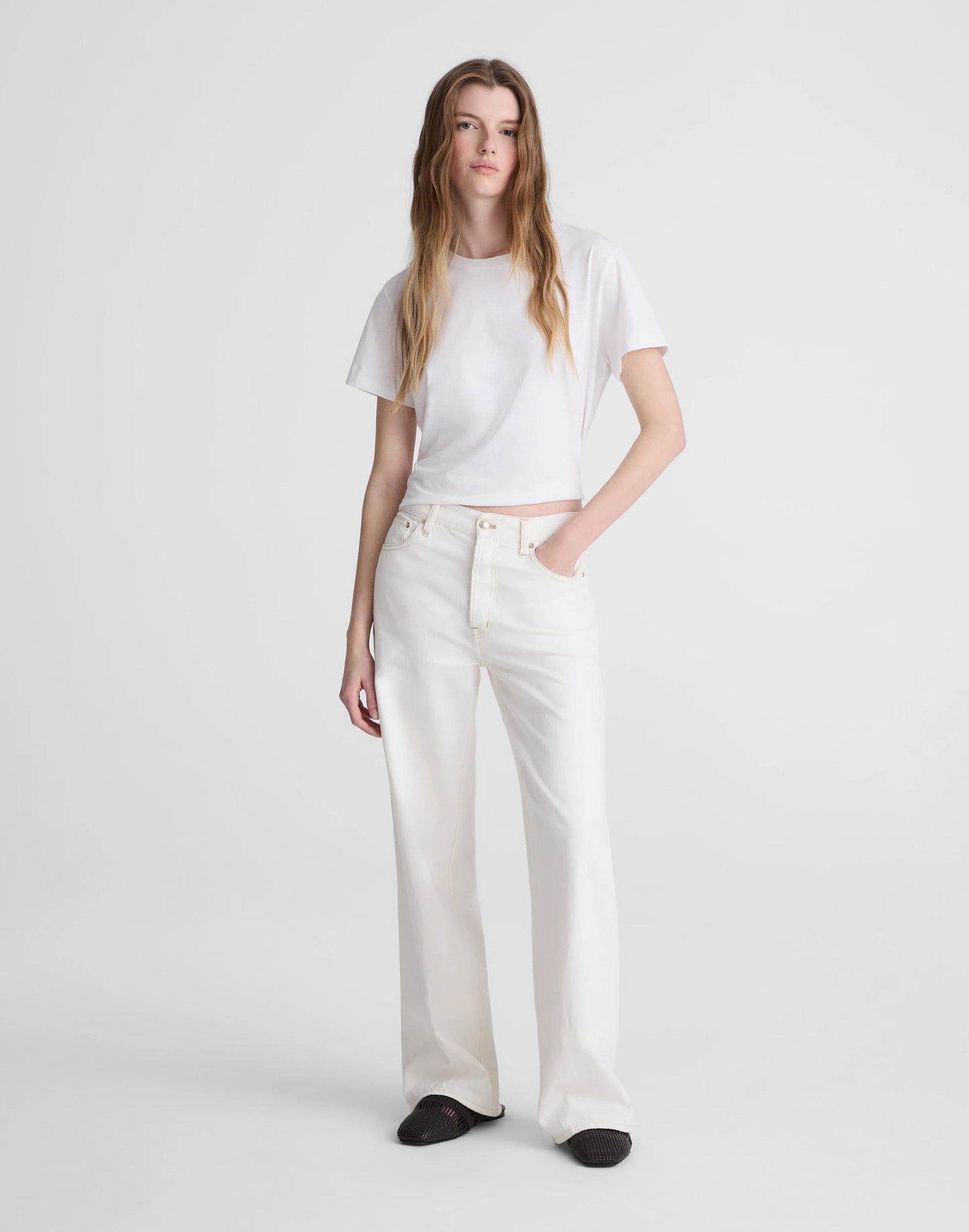 Madewell Low-Slung Baggy Jeans Vintage Canvas