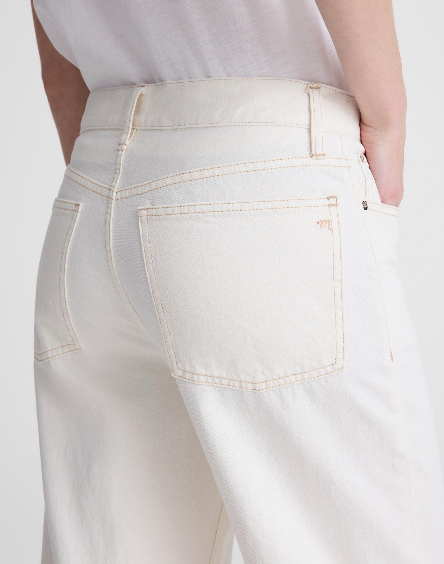 Madewell Low-Slung Baggy Jeans Vintage Canvas