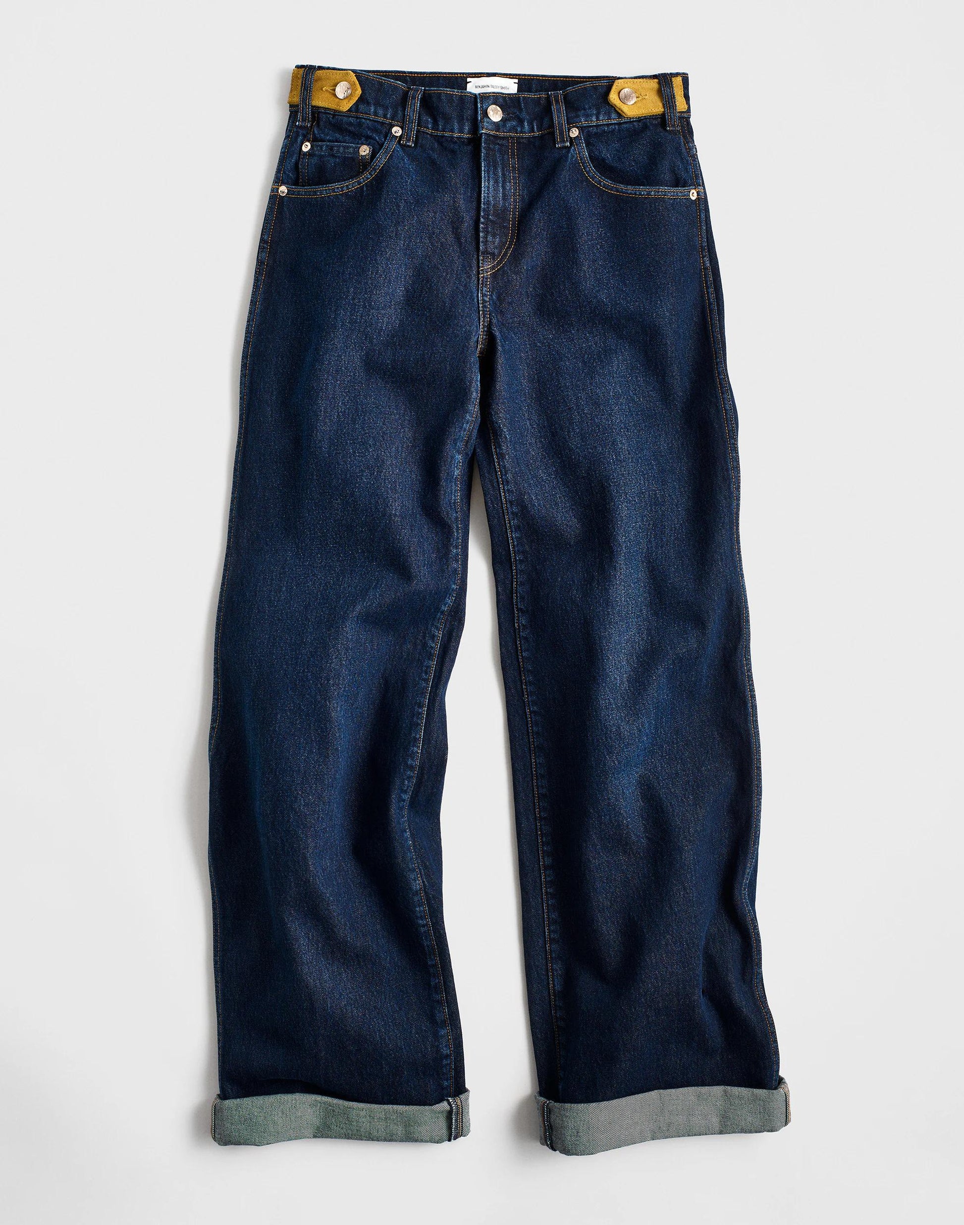 Madewell Madewell x Benjamin Talley Smith The Coolidge Low-Rise Wide-Leg Jean Wells Wash