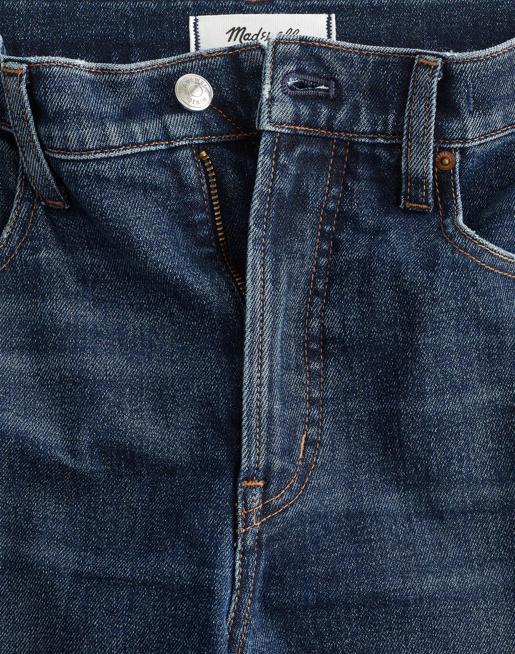 Madewell The Longline Straight Jean Midnight Waters Wash