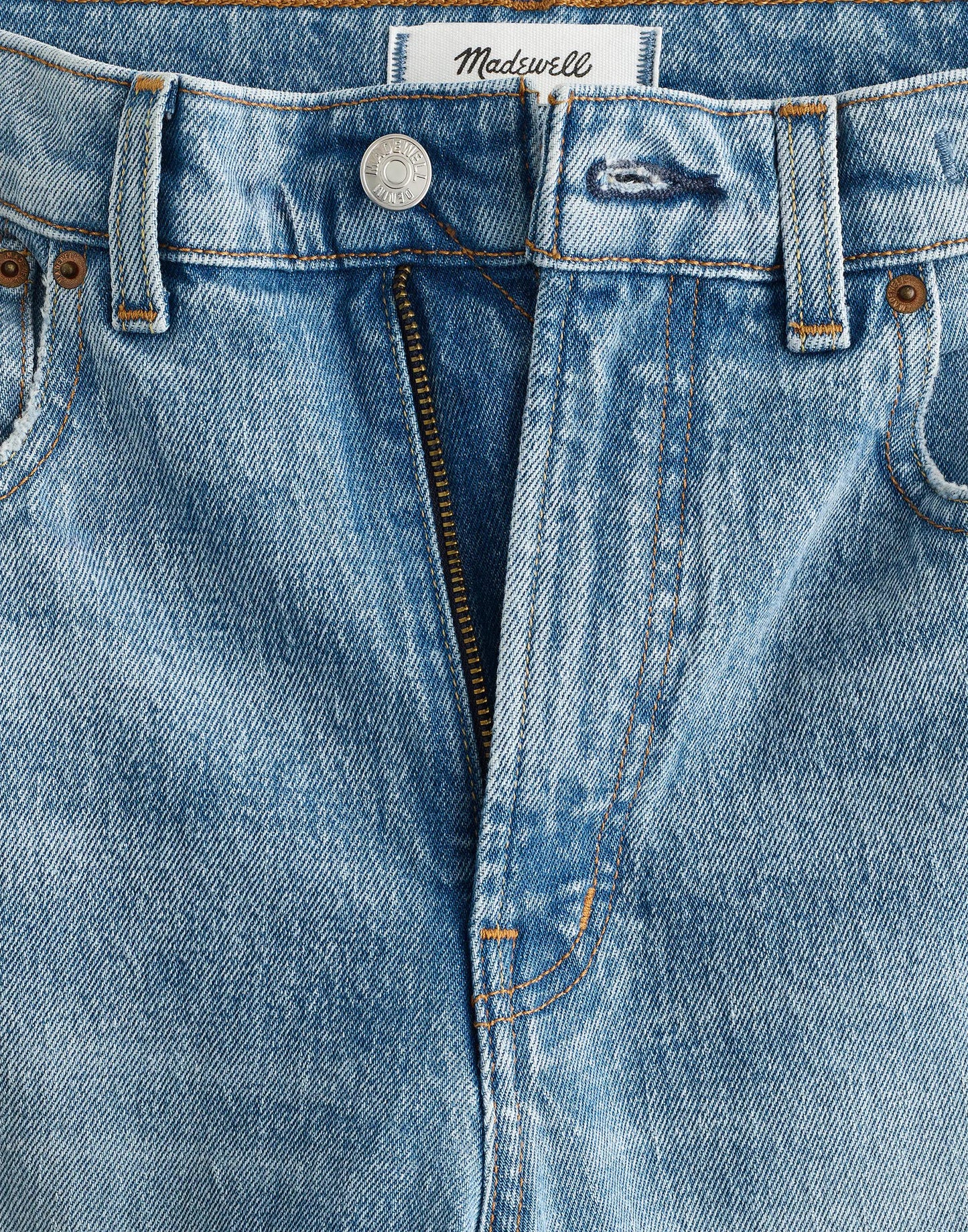 Madewell The Longline Straight Jean Raebrook Wash