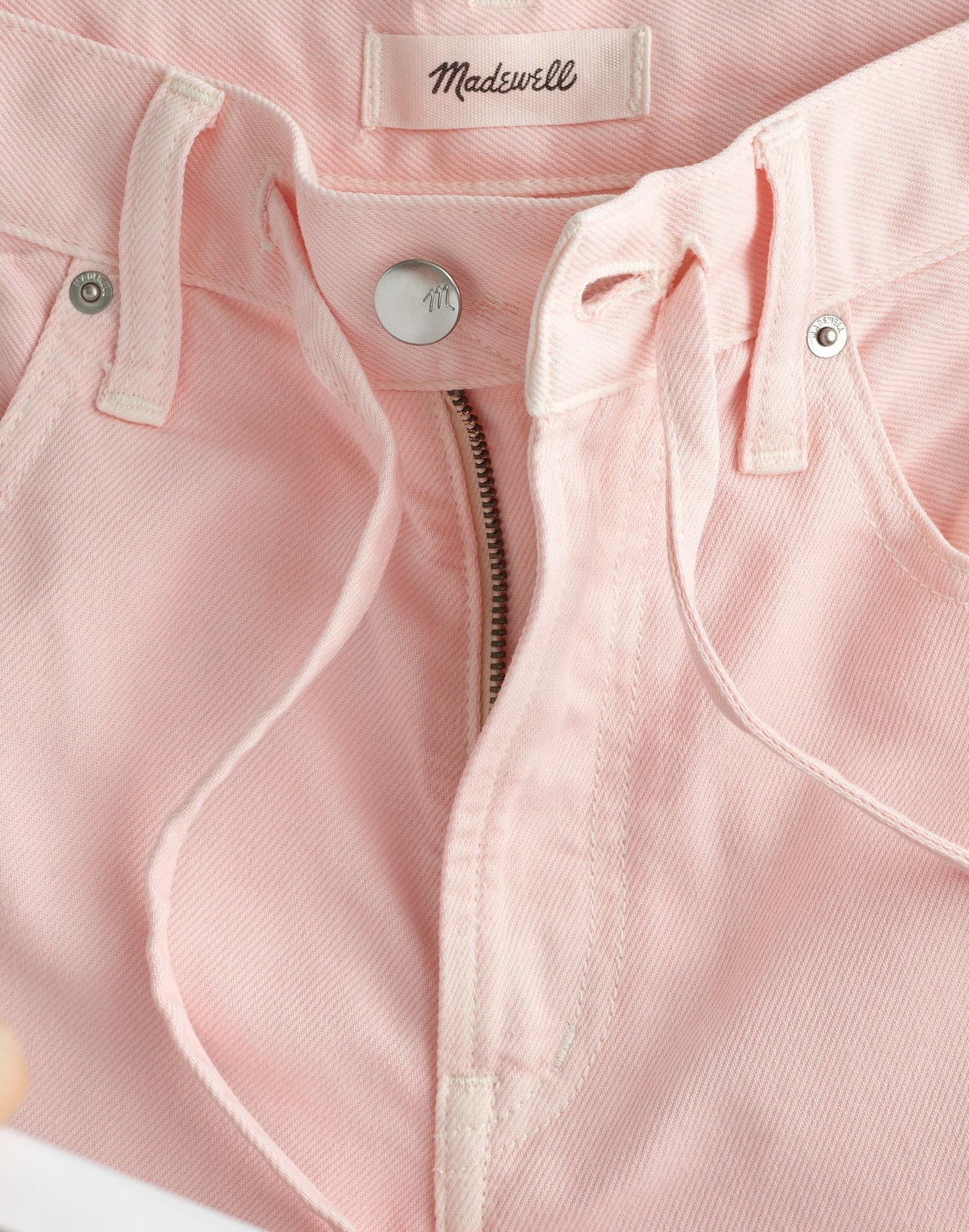 Madewell Madewell x Shopbop Ultimate Wide-Leg Jean in Airy Denim Pale Pink