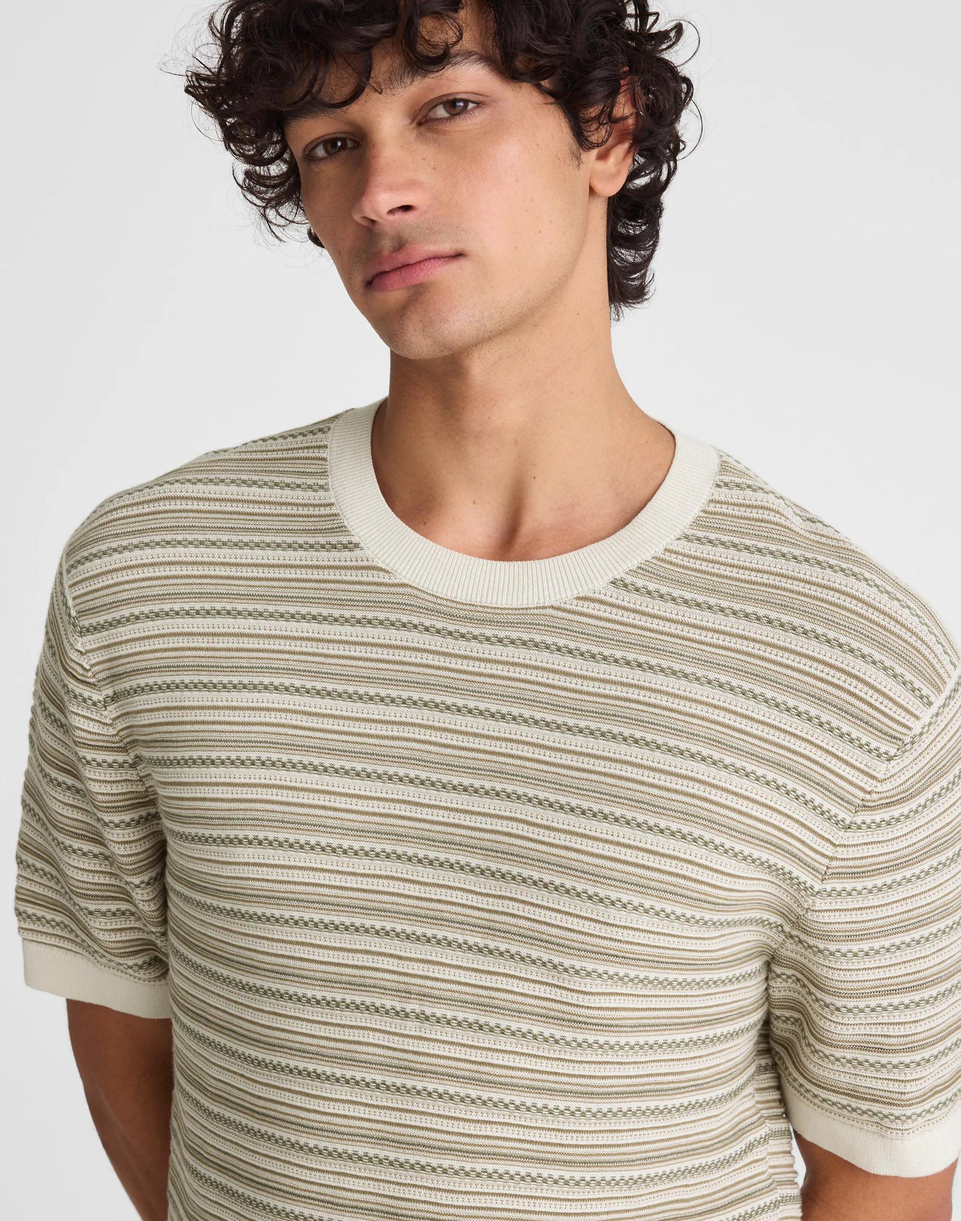 Madewell Retro Sweater Tee Dusty Pearl