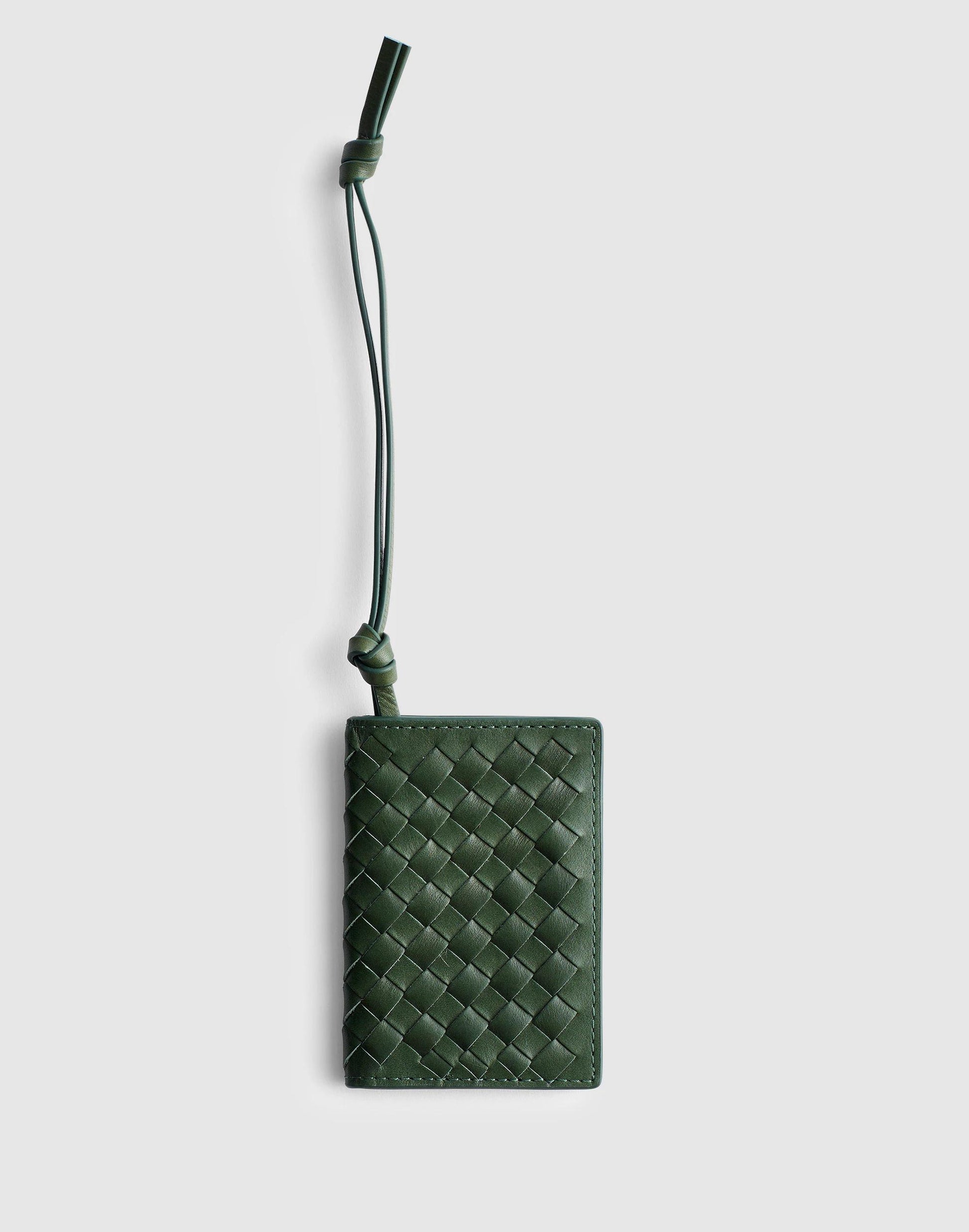 Madewell Woven ID Case Golf Green