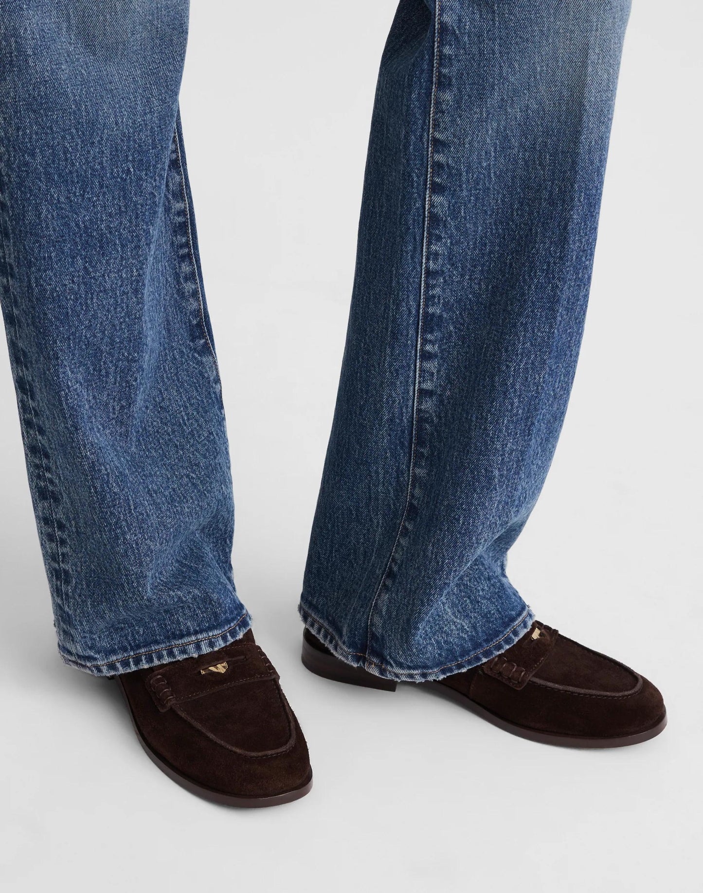 Madewell The Grayson Penny Loafer Dark Carob