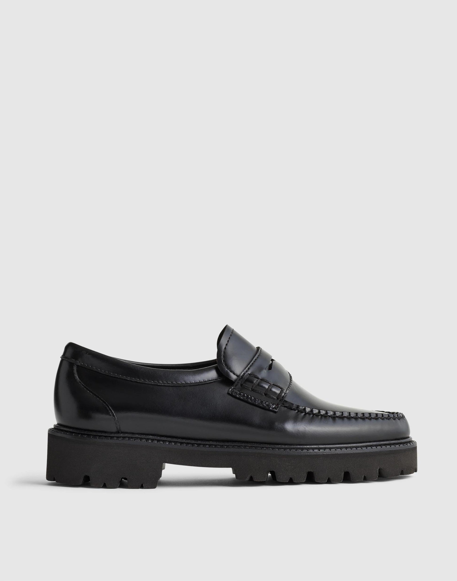 Madewell G.H.BASS Grace Super Lug Loafers Black