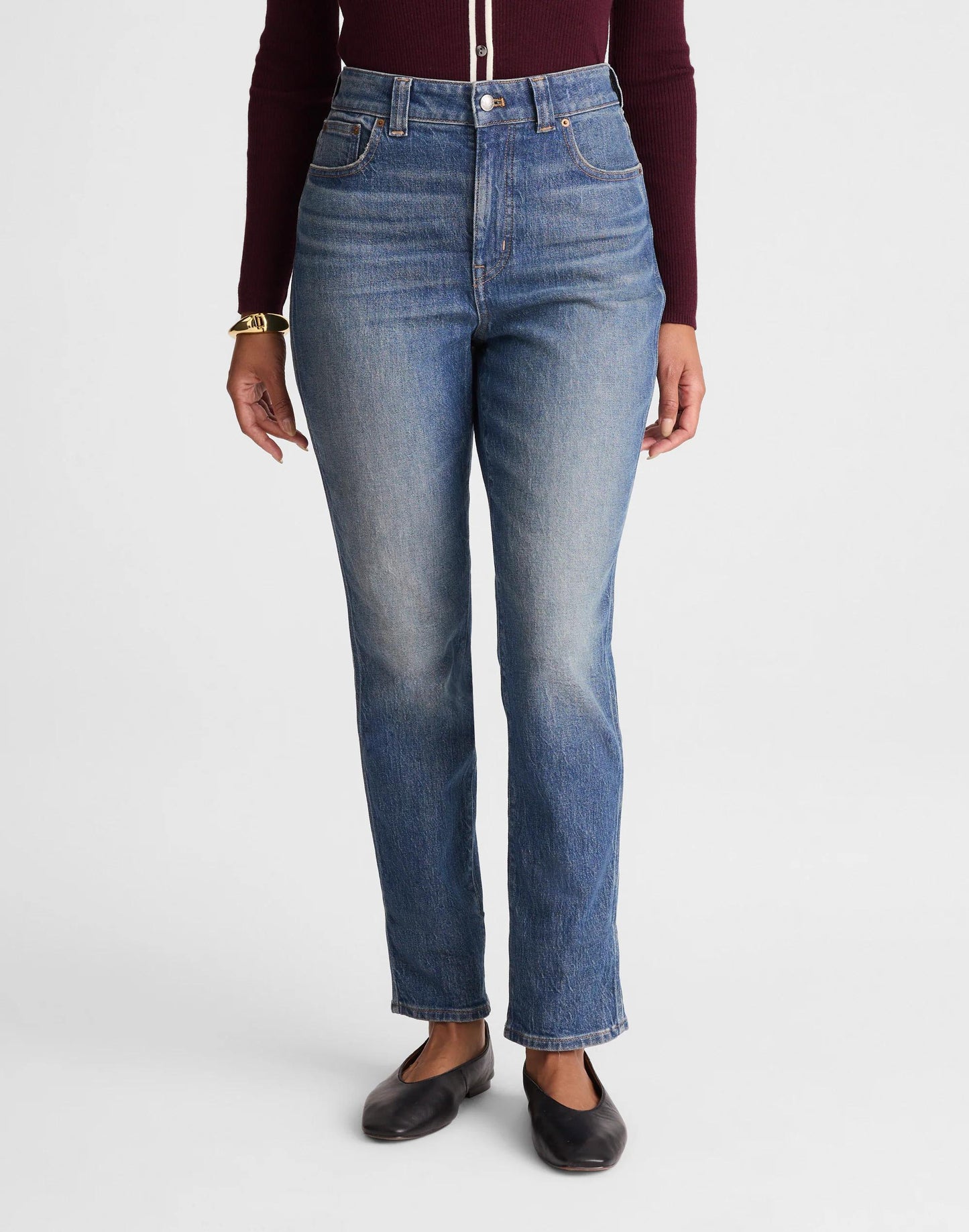 Madewell The Curvy Perfect Vintage Jean Pickaway Wash